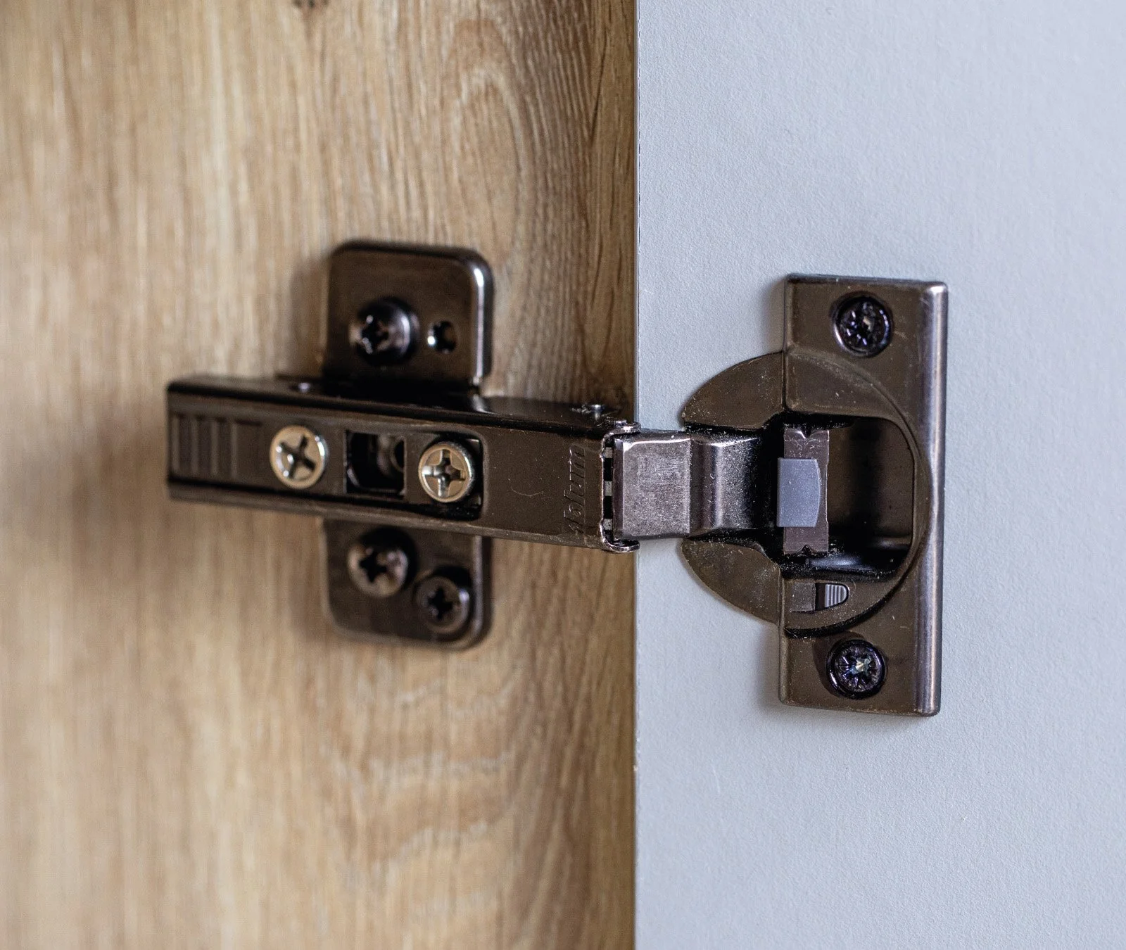 Onyx Black Blum Hinges