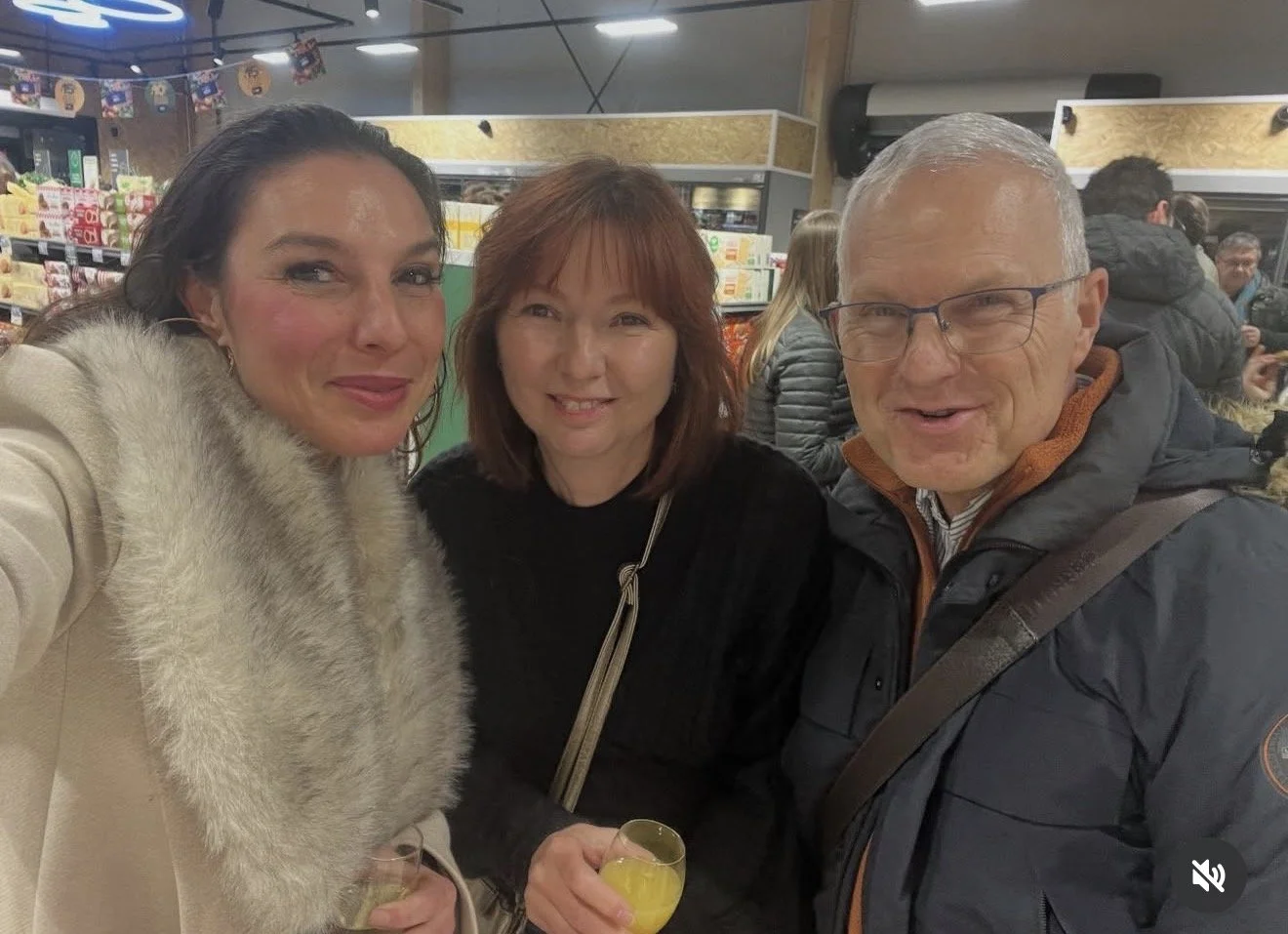 l'inauguration du nouveau Carrefour Express à Labaroche 