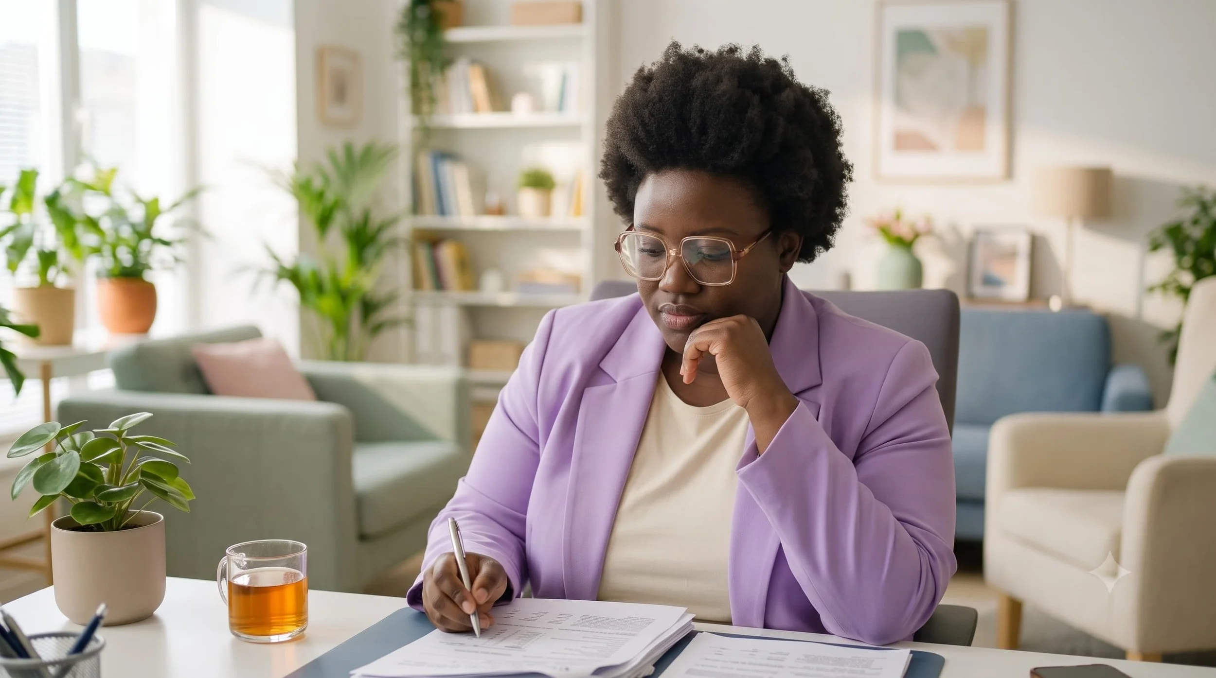 Consultation psychologique bienveillante pour surmonter la souffrance au travail, cabinet de Myriam Ebongo à Alès.
