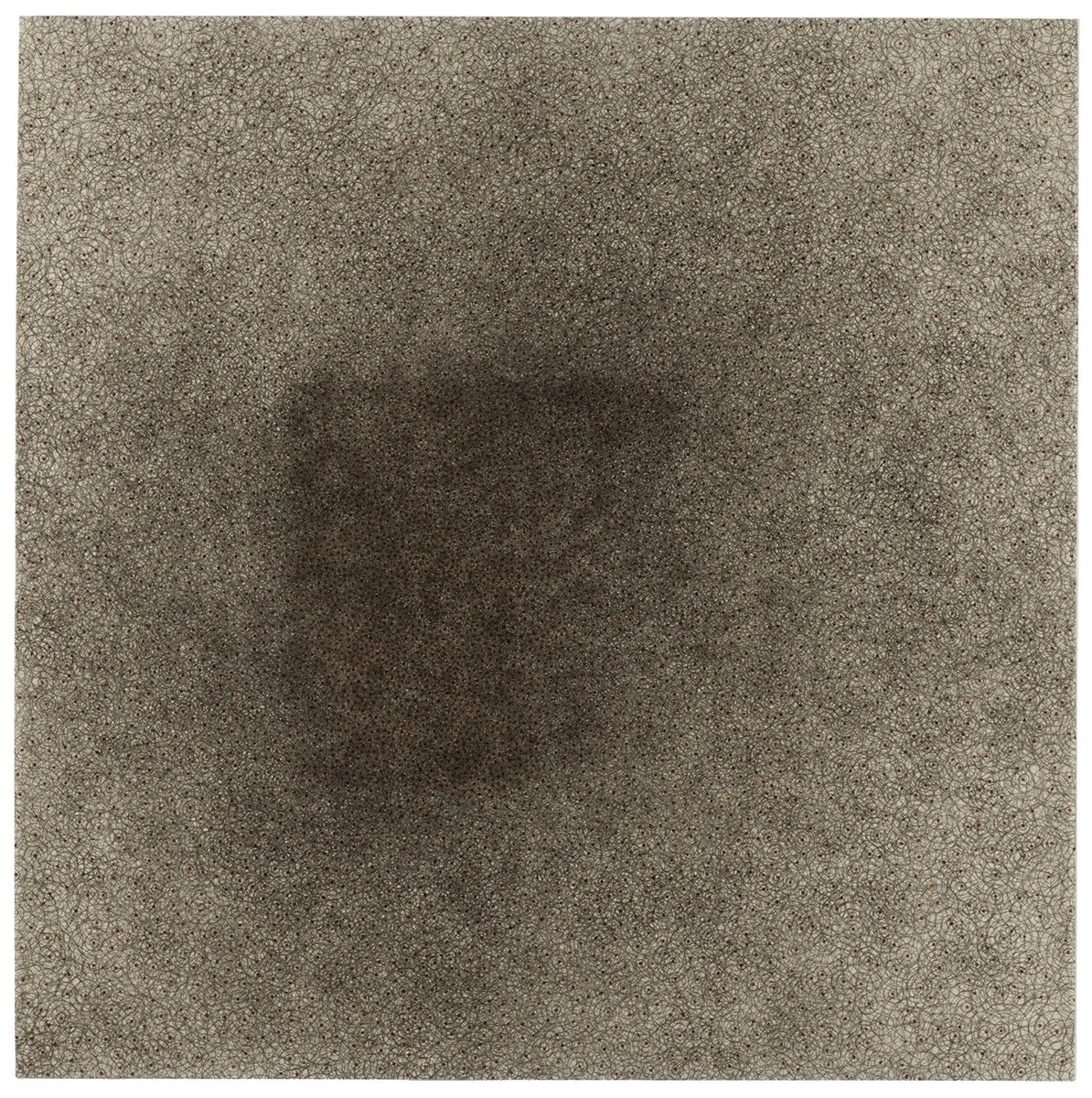 Loci I #4, ink on paper, 24” x 24”