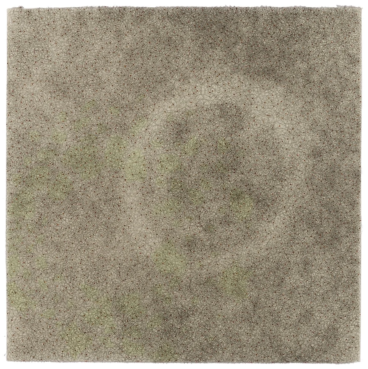 Loci I #1, ink and acrylic paint, 22” x 22”