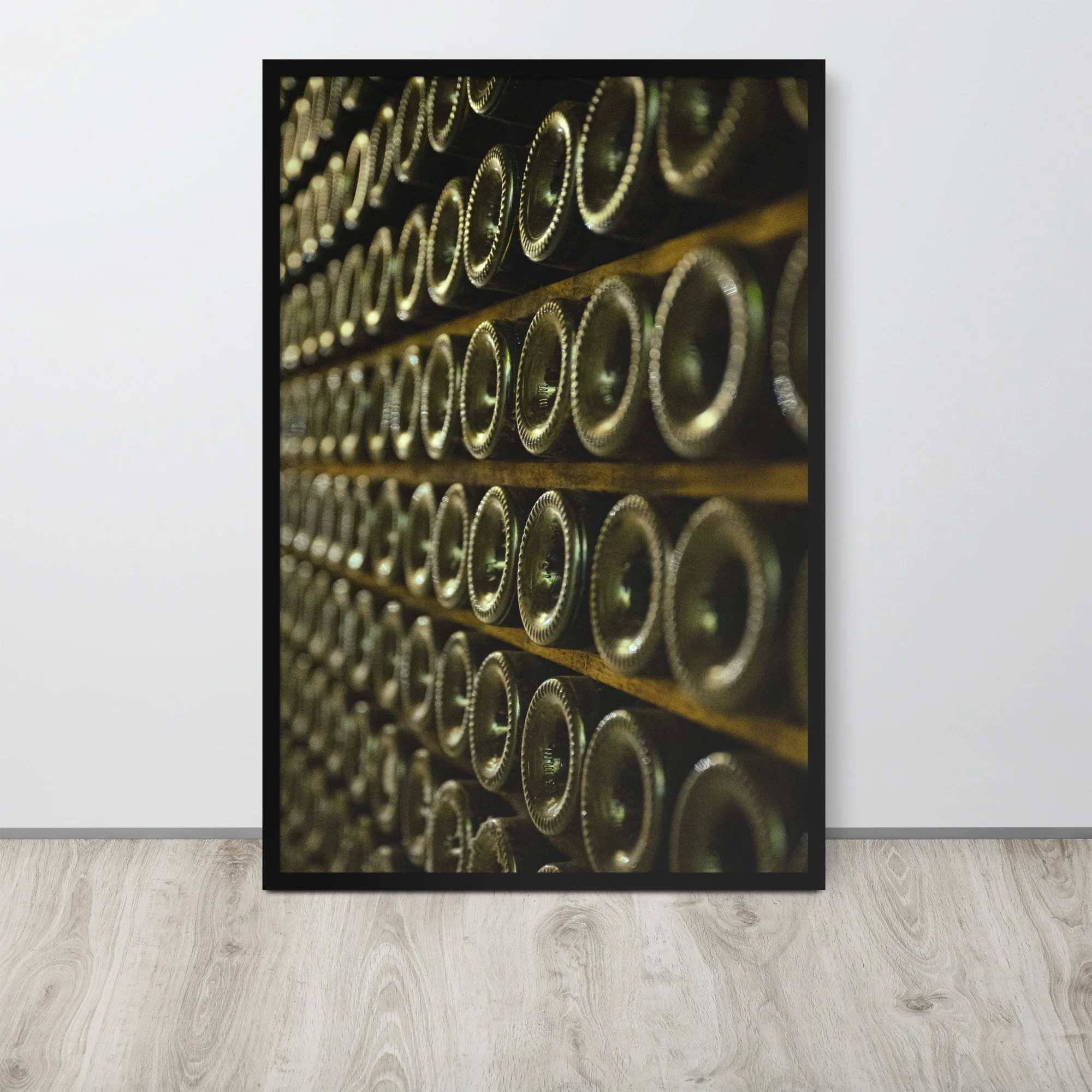 Chateau Wine Cellar Framed Print