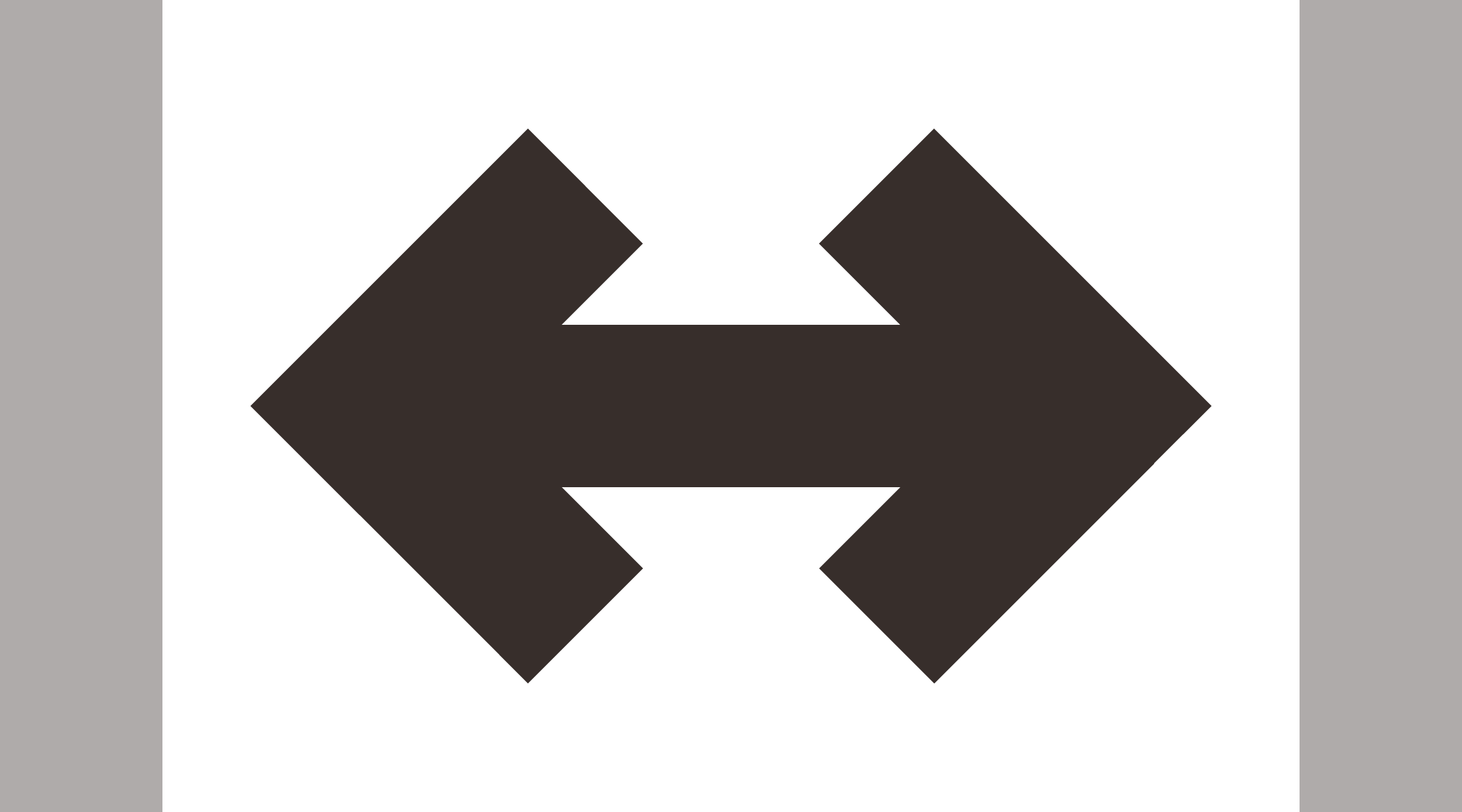 A symmetrical geometric design with dark brown overlapping outlined diamonds on a black background.