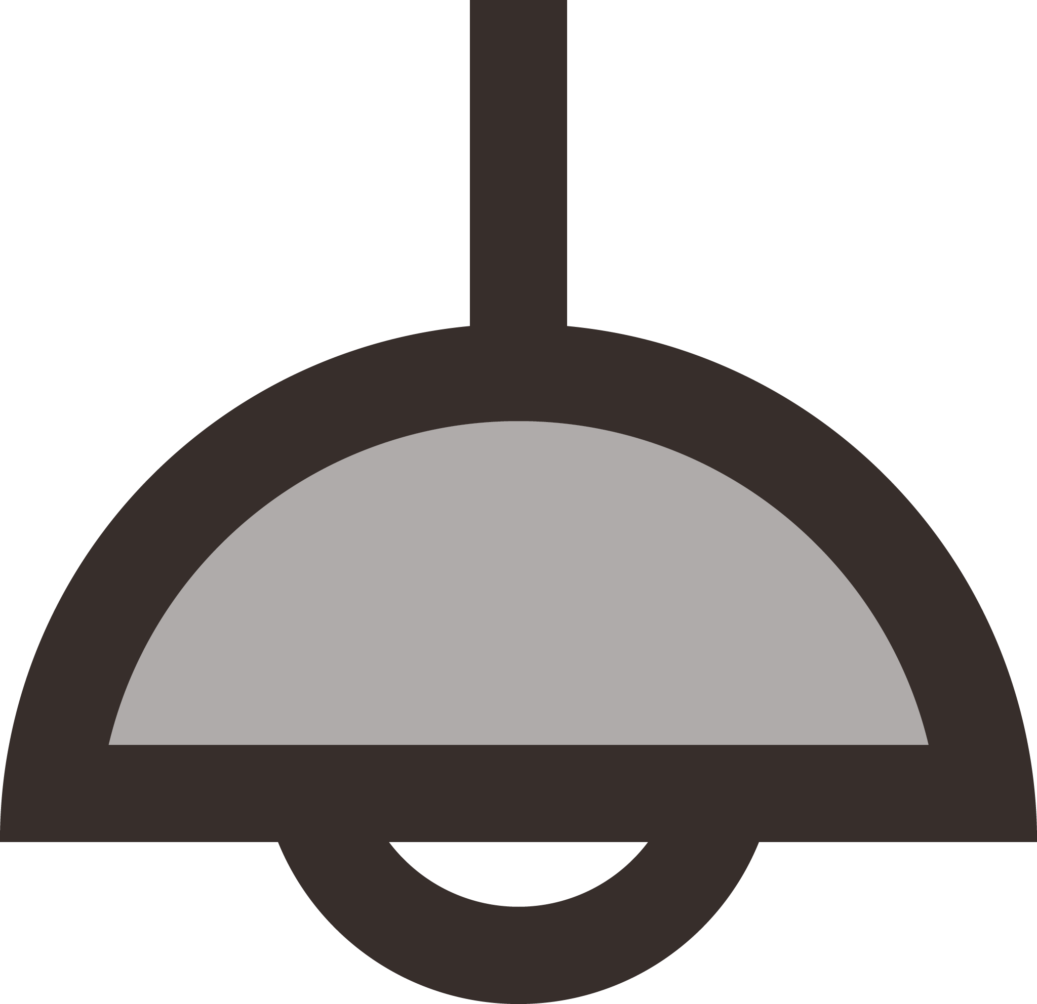 A simple, dark silhouette of a bear wearing a hat.