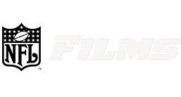 NFL Films logo in black and white.