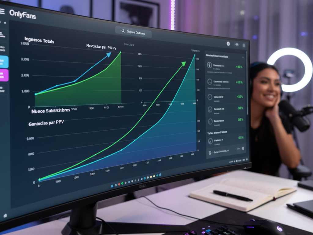 Dashboard estadisticas OnlyFans