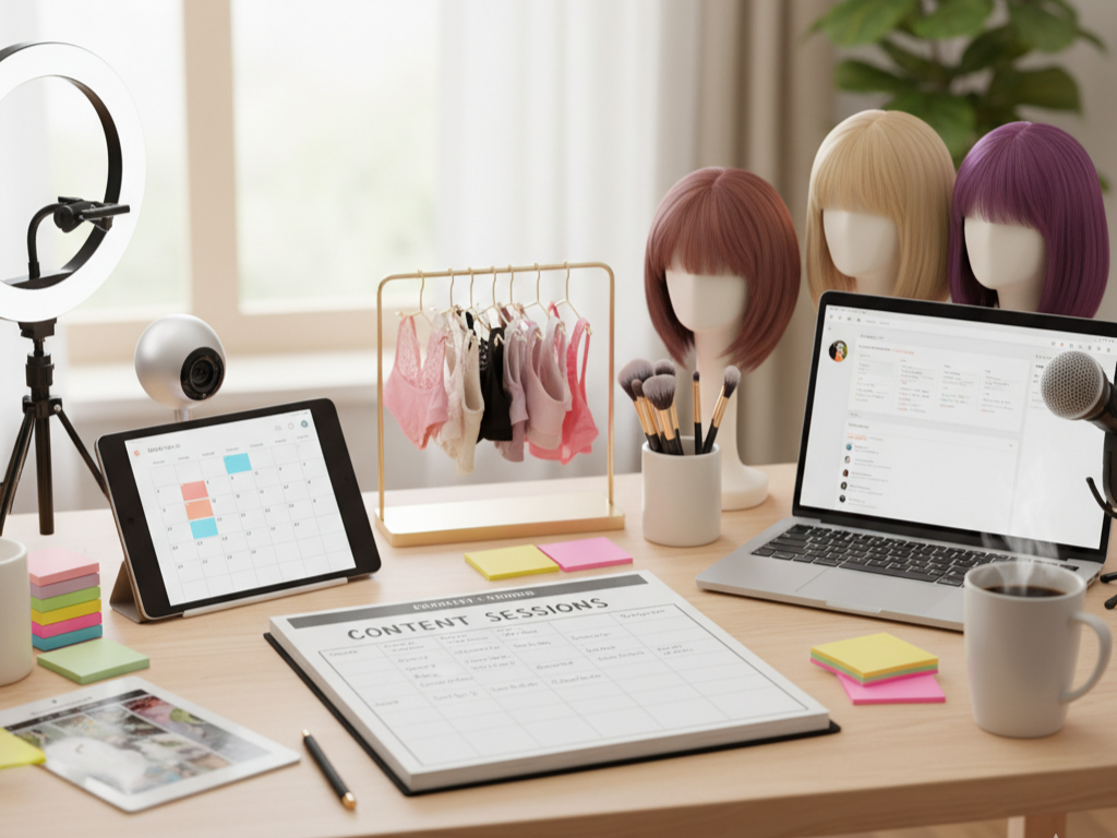 Guía Práctica para Planificar Sesiones de Contenido en Plataformas de Adultos