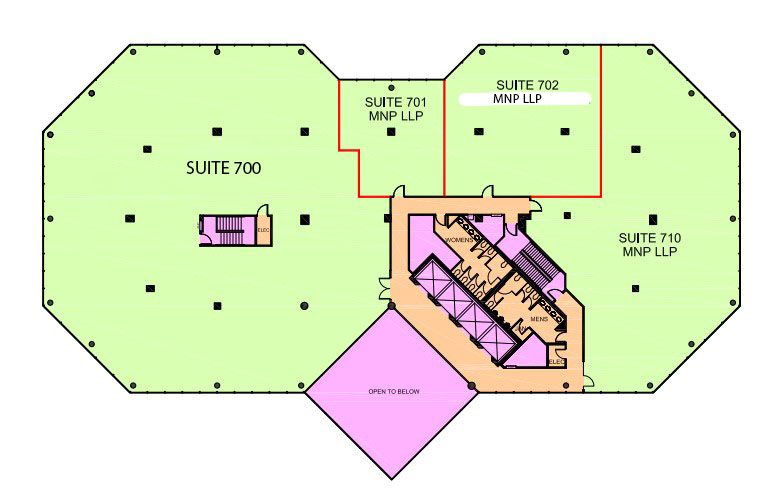 1600 Carling Avenue — Suites 701 + 702 combined — 1600-7th — unaltered source plan
