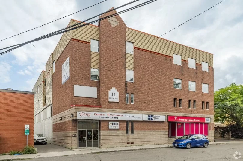 Building exterior — shared building asset; not a suite interior