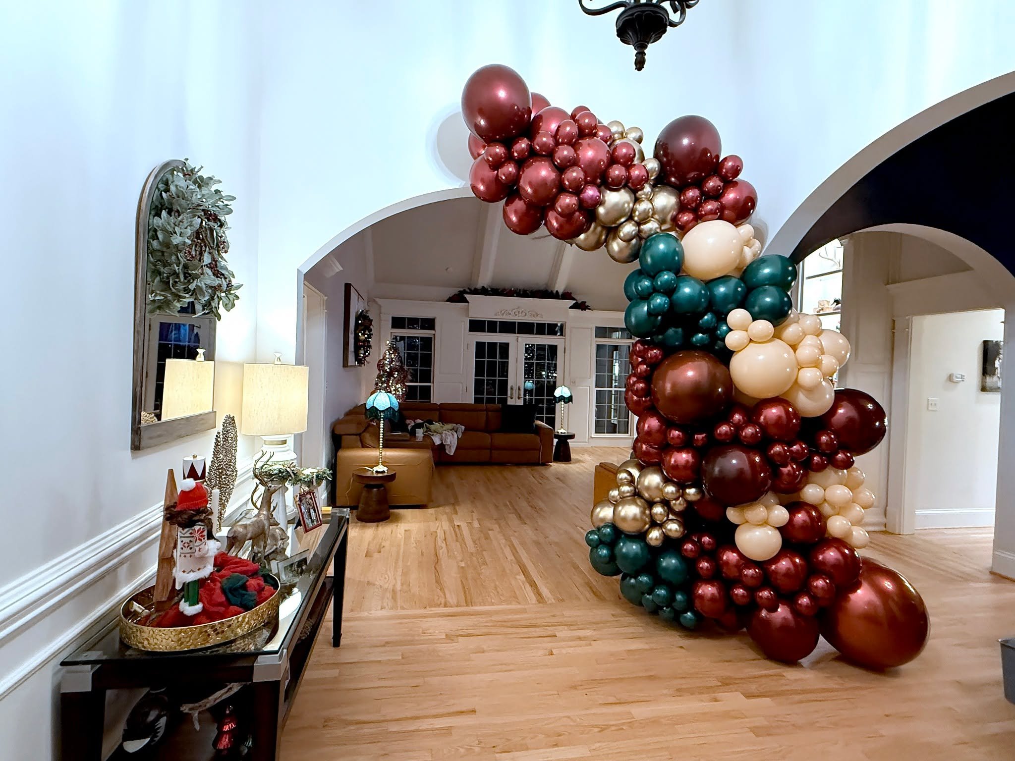 Celebrating baby with beautiful balloon garland decorations! 👶🎉🎈 This baby shower setup was filled with charm, color, and love&mdash;perfect for photos and unforgettable memories. 📸✨

Kristy's Balloon Decorations
Balloon and Monogram LLC
(864) 90