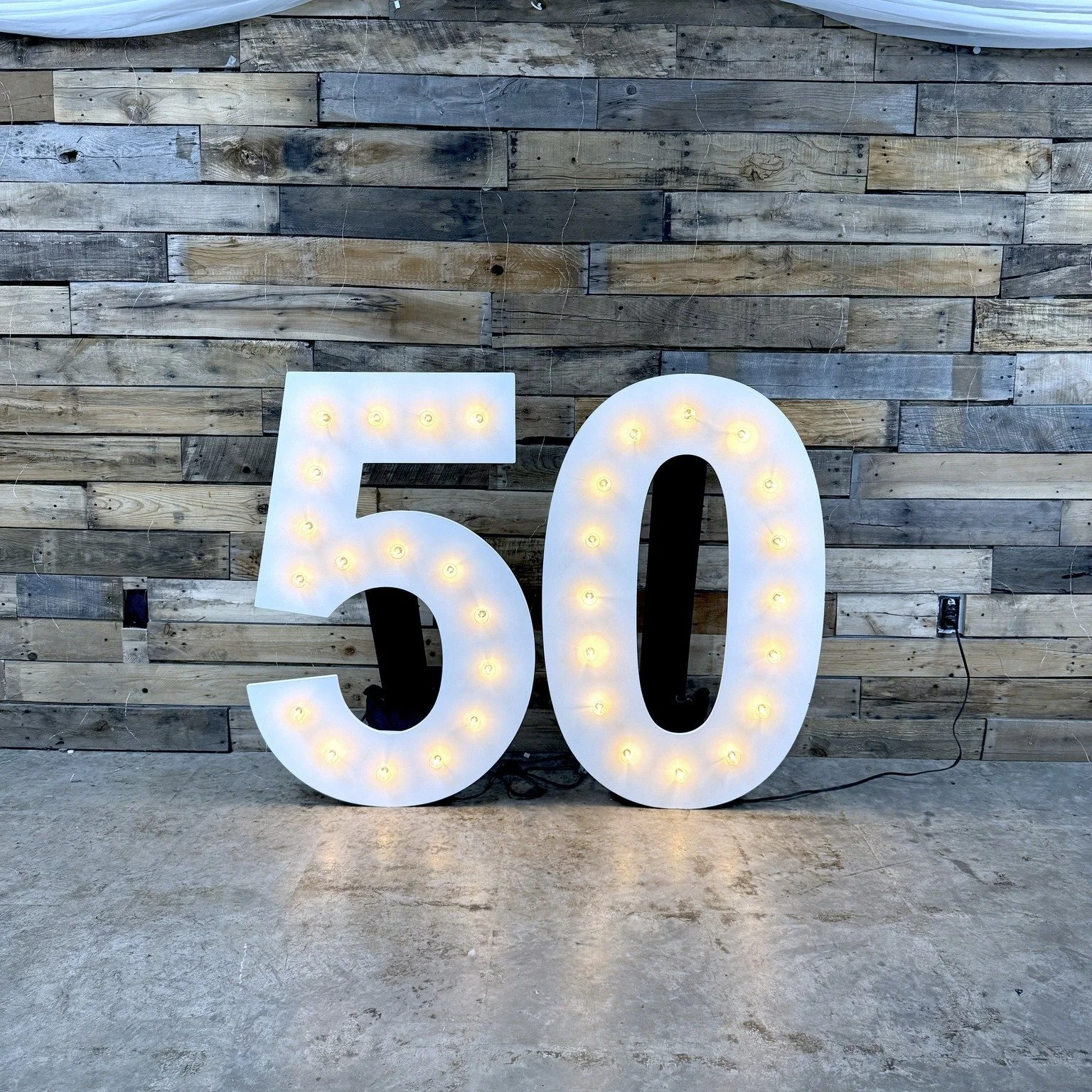 Decorations for a 50th Birthday Celebration 🎉✨ Featuring our 4' marquee number 50, this setup added the perfect glow and style to celebrate an incredible milestone in a big way. 🥂🎂

Kristy's Balloon Decorations
Balloon and Monogram LLC
(864) 901-2