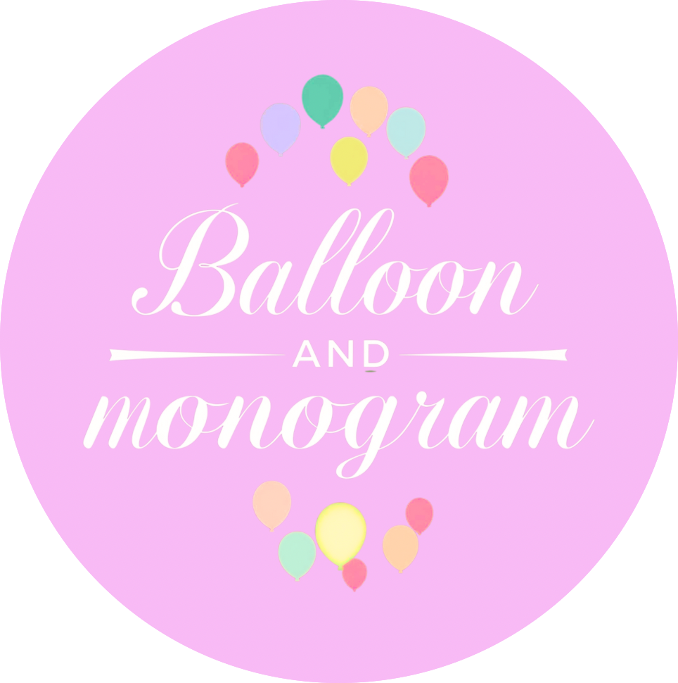 Balloon and Monogram
