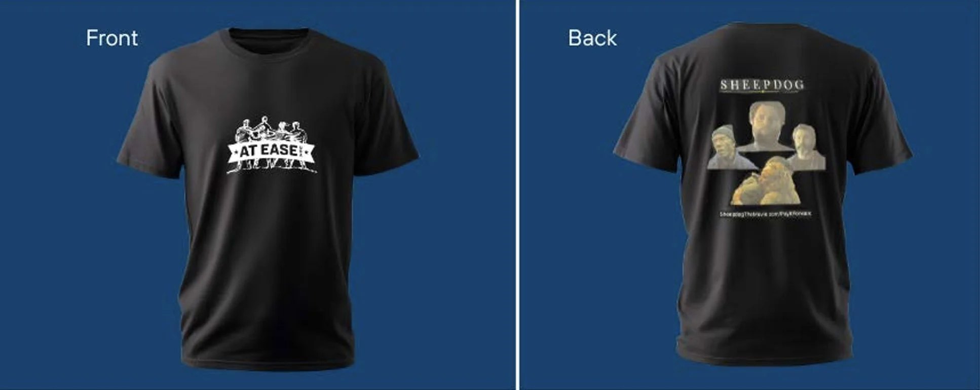 At Ease USA Sheepdog T-shirt