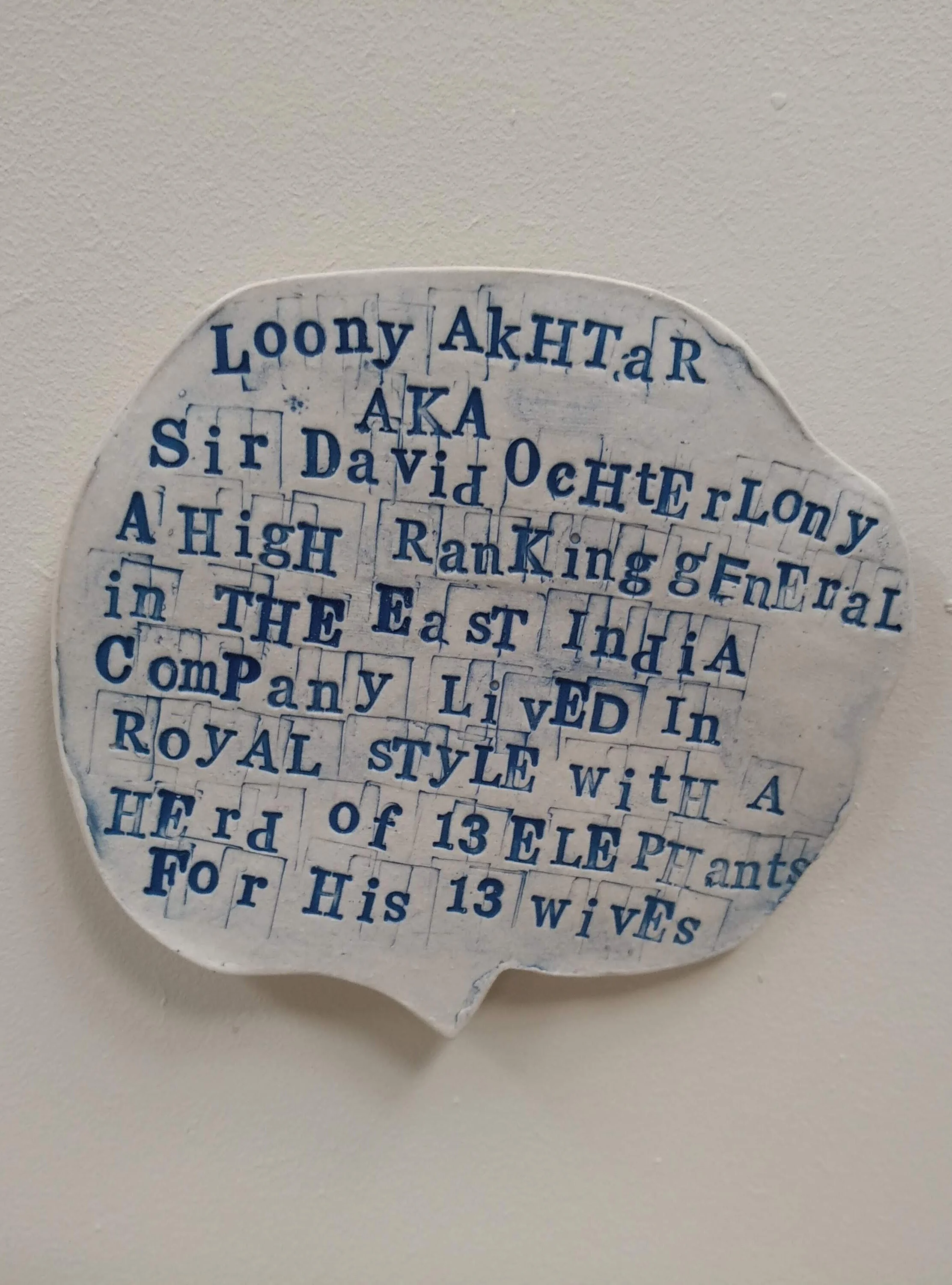 Text on Loony Akhtar