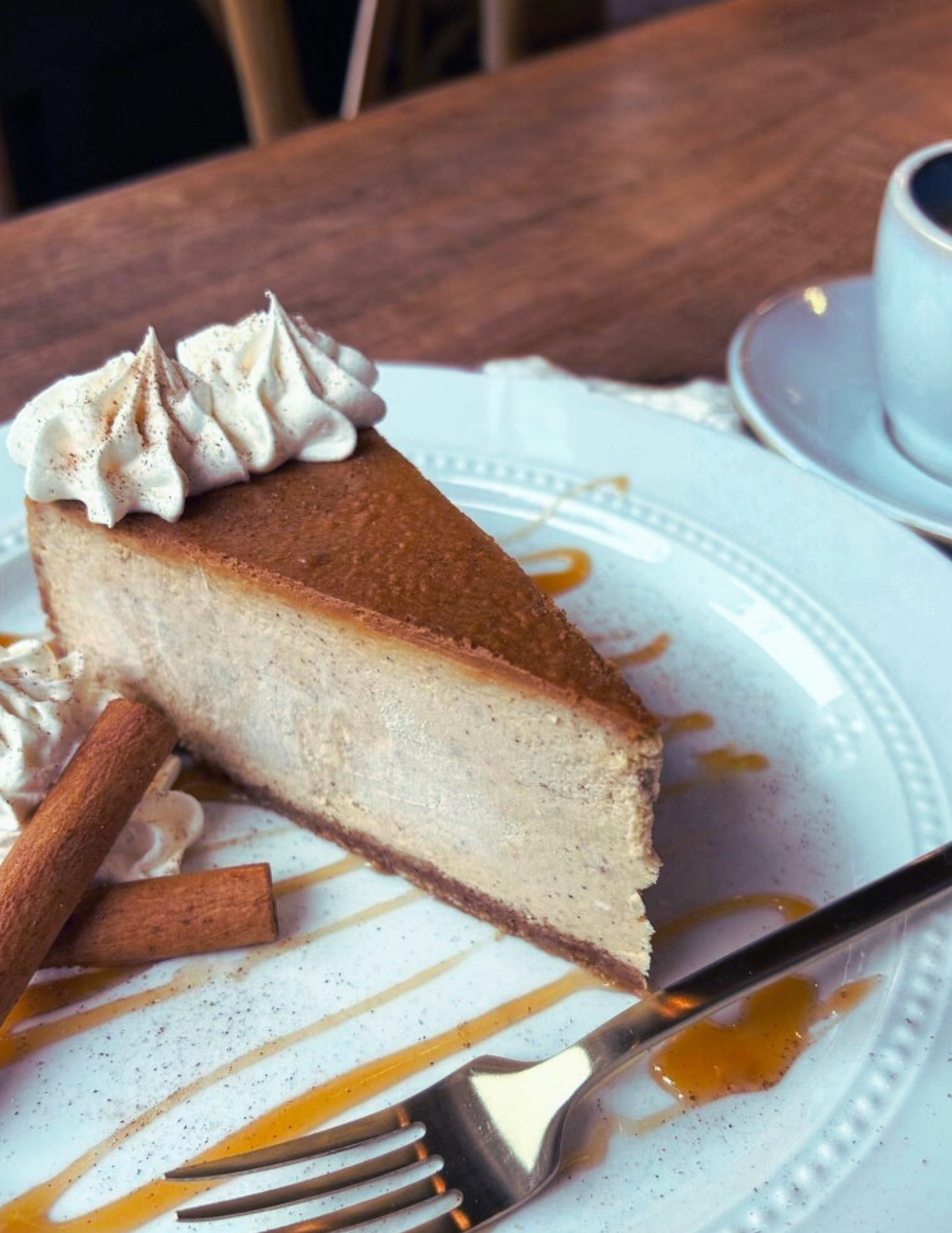 Caramel Apple Cheesecake