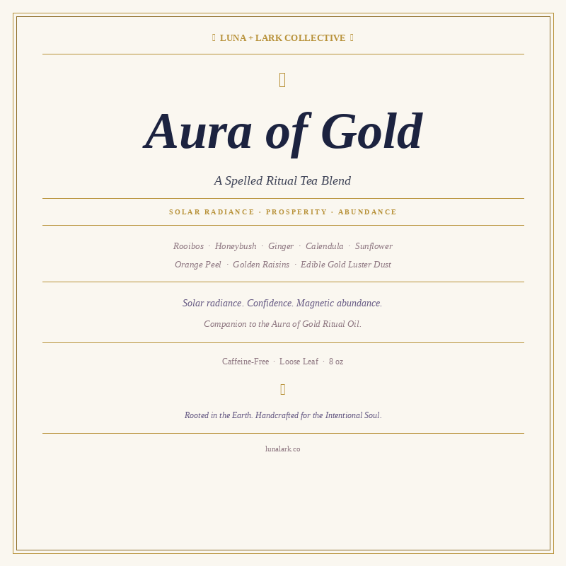 Aura of Gold Tea