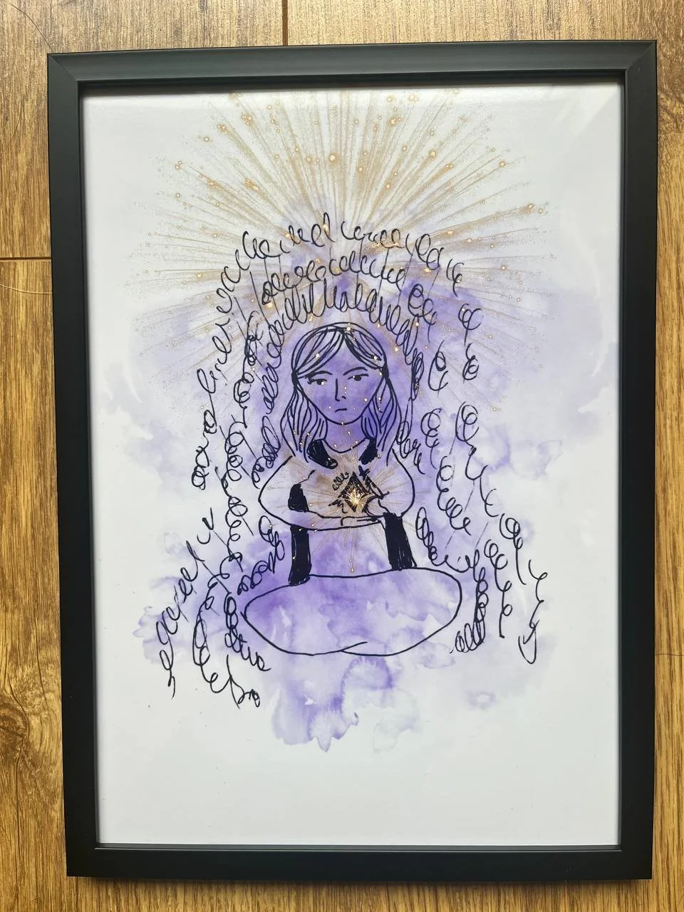 Spark Within - A4 Framed & Signed Artwork