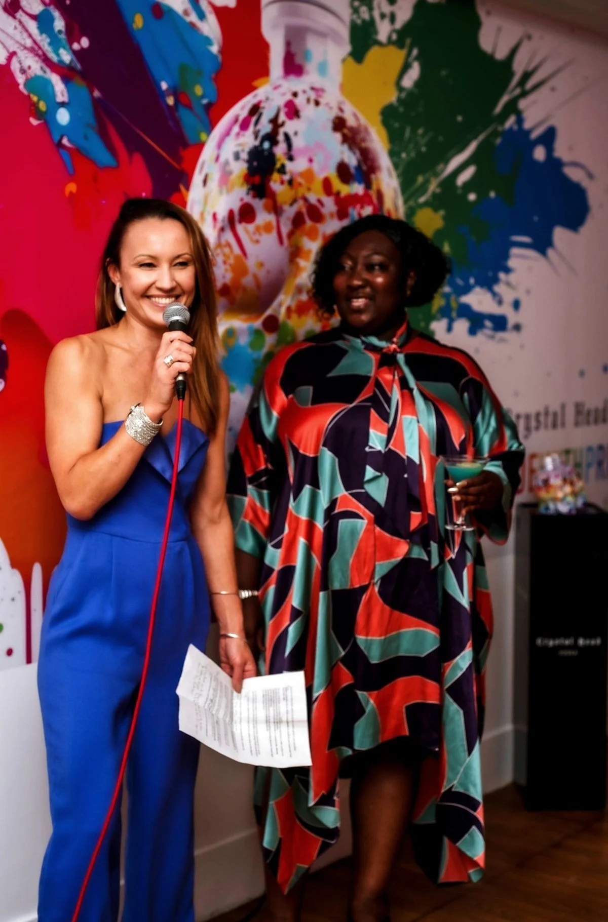 Lucy Francis hosting the Crystal Head Pride vodka launch at Harvey Nichols with Kaleidoscope Trust