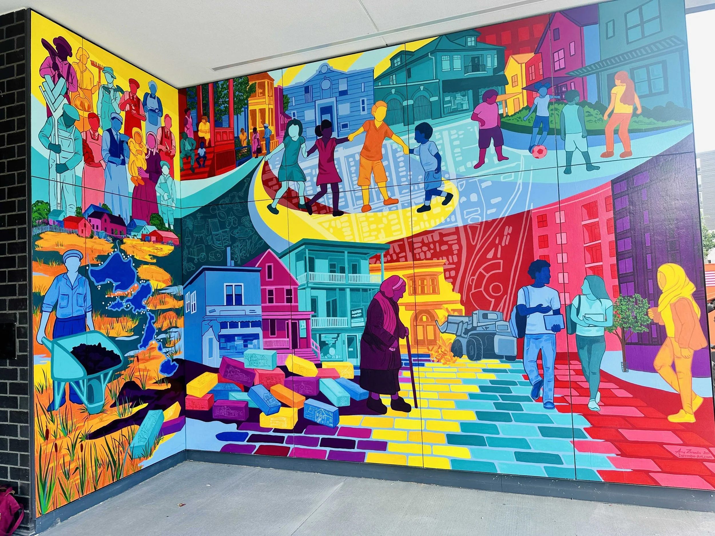 Greenbush Mural - CRG Chapter Madison
