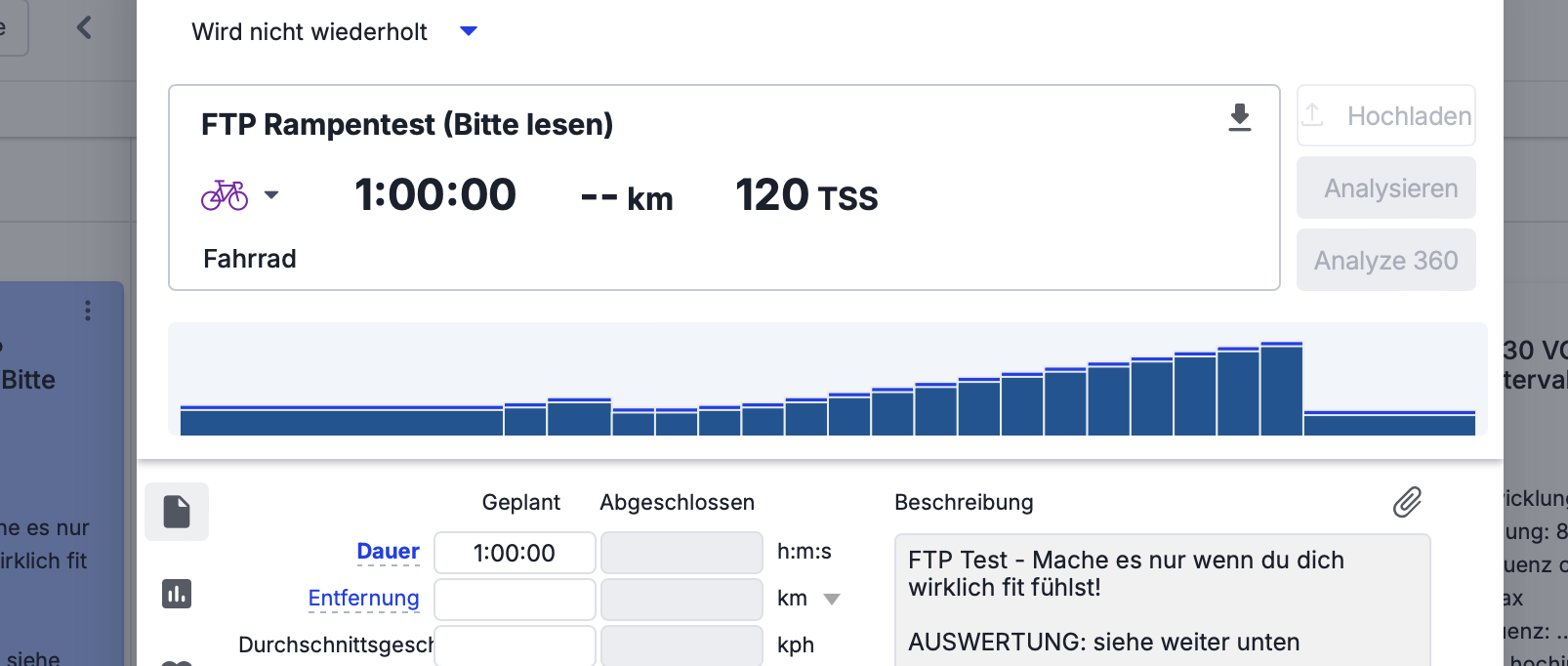 FTP Stufentest von Patrick Zasada (2min Protokoll) Download kostenlos
