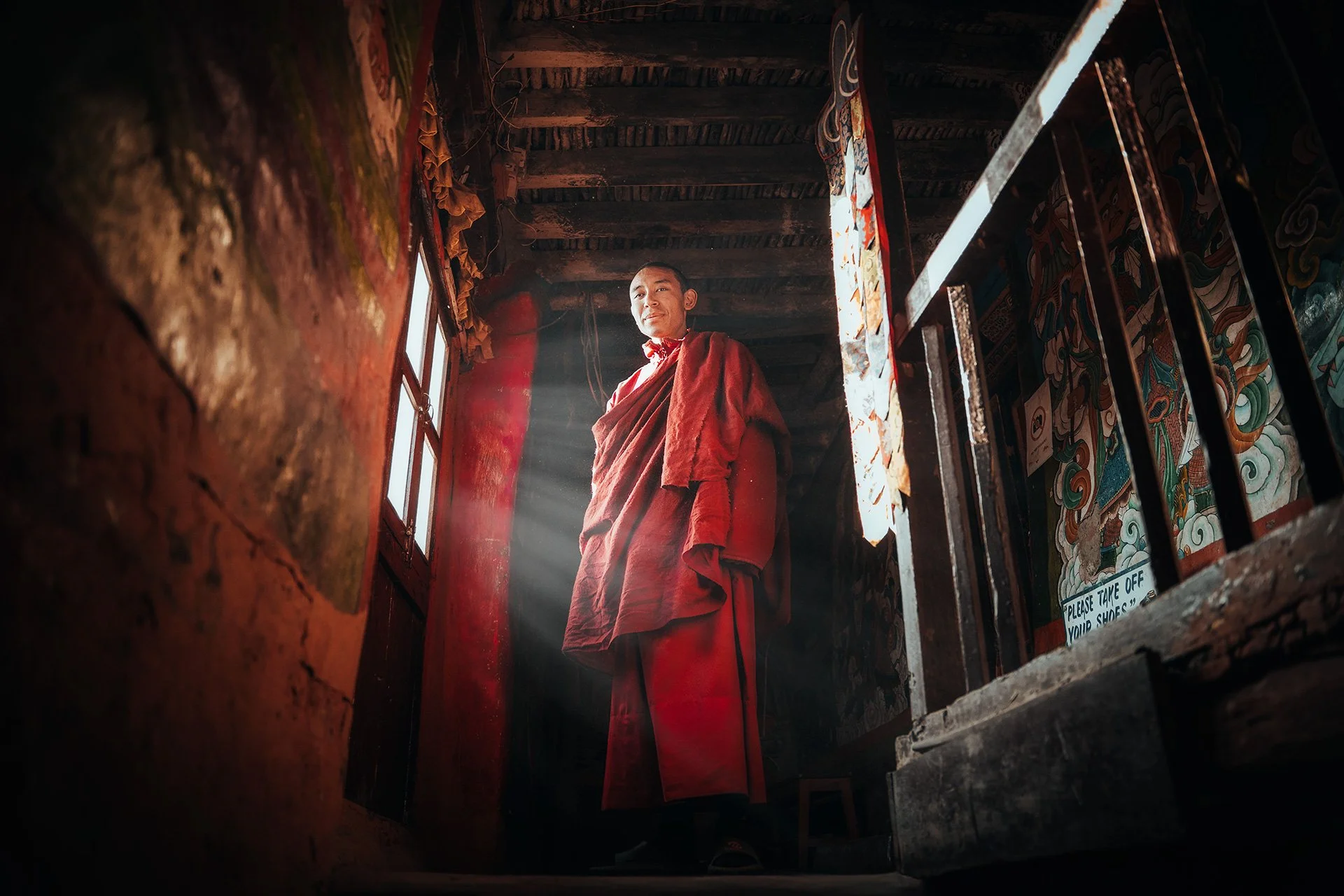 Monaco buddista in Nepal
