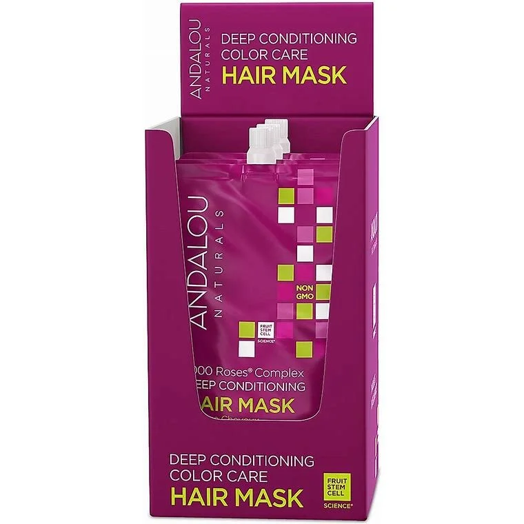 Andalou Naturals 1000 Roses Hair Mask, 6 Count