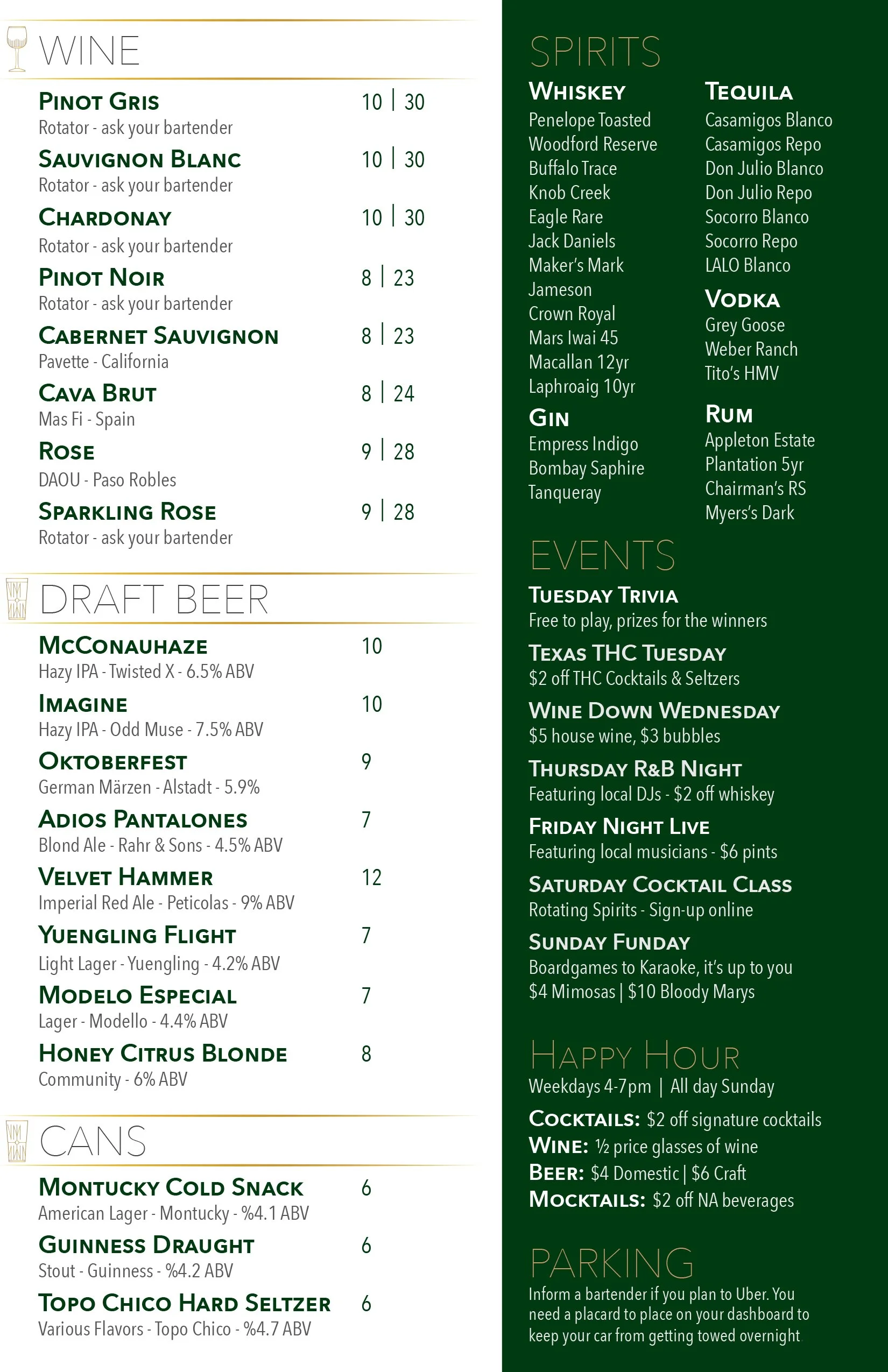 Beer, Wine & Info