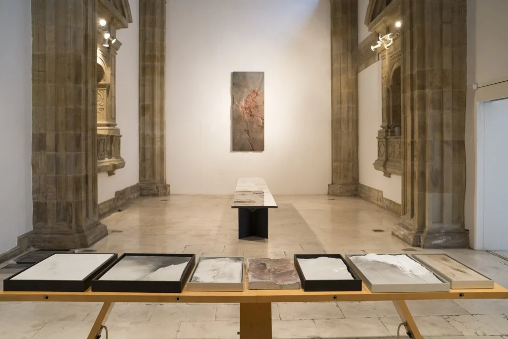 ORGANICIDAD i Capilla de la Trinidad fra 1676 i Museo Barjola, Gijón.  Foto: Fernándo González