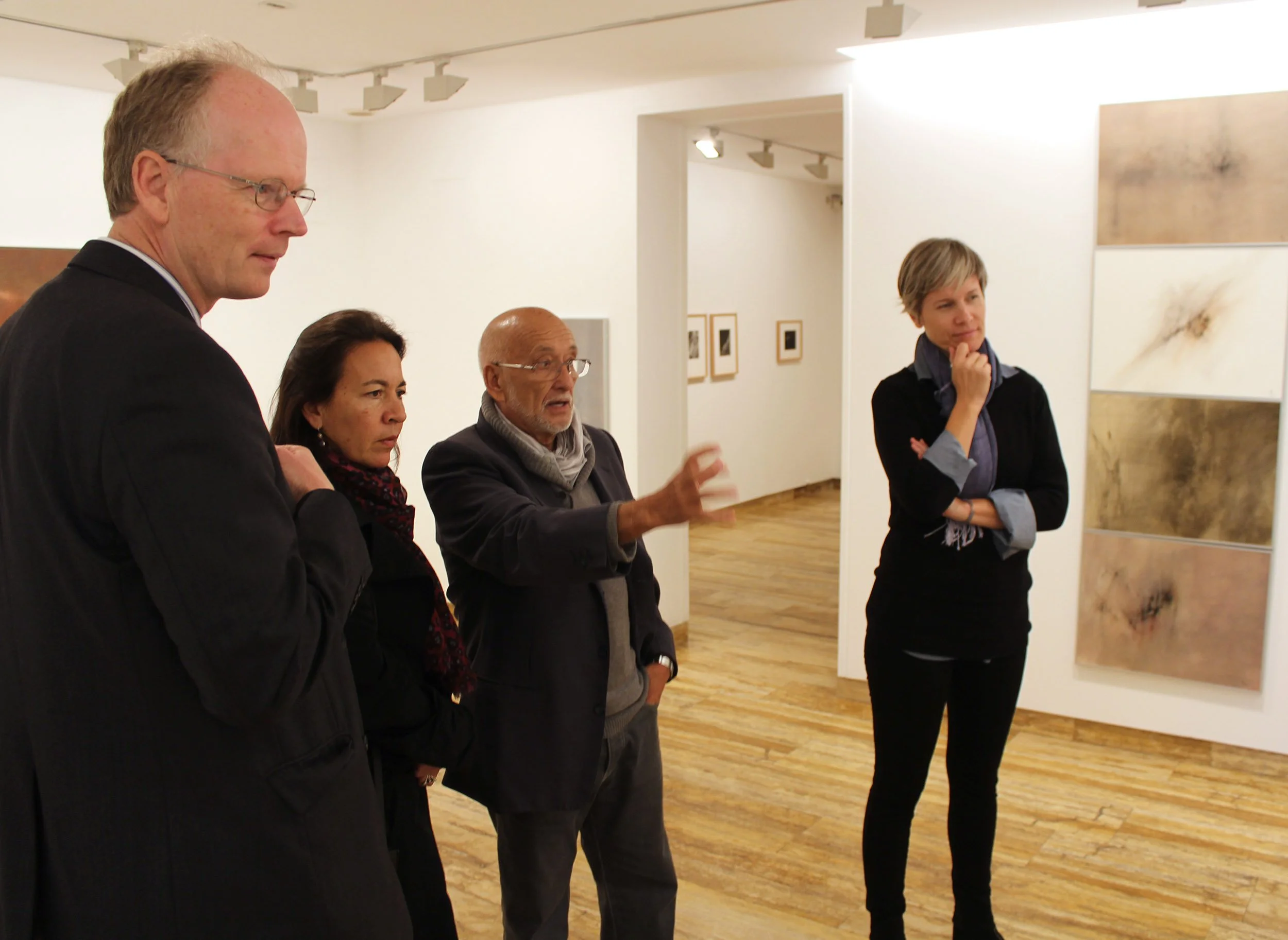 Det var en ære å ta imot Norges ambassadør i Spania, Johan Vibe og hans skjønne kone til en engasjerende god samtale rundt ORGANICIDAD.  Foto: Elizabeth Grønn


