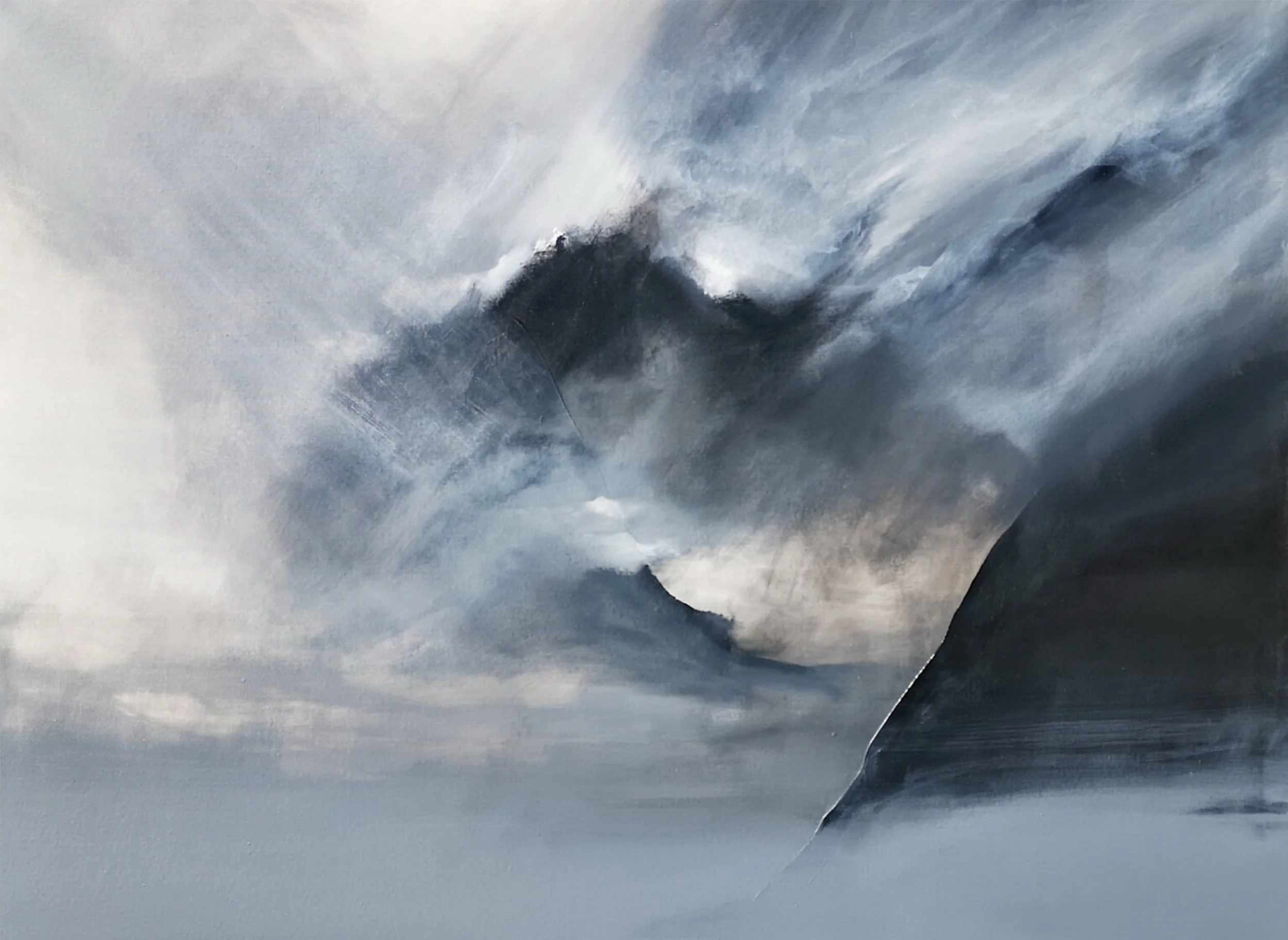 2022 Gronn 120x150 cm Akryl på lerret