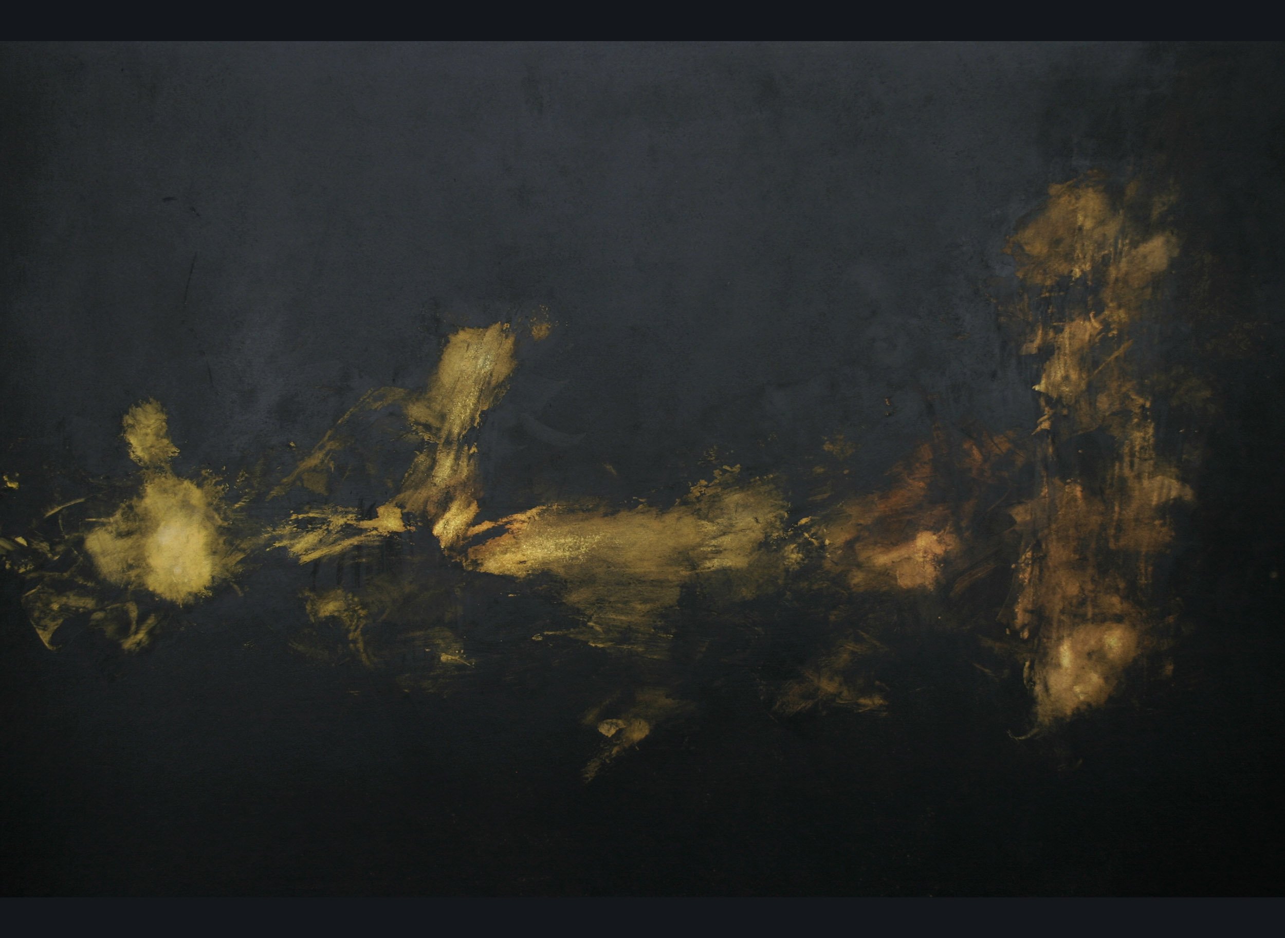 2007 Gronn 80x120 cm Olje og akryl på kartong