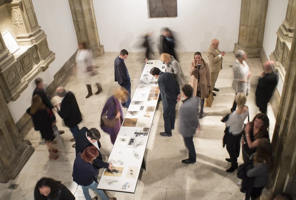Vernissage ORGANICIDAD Museo Barjola, Gijón.  Foto: Fernándo González