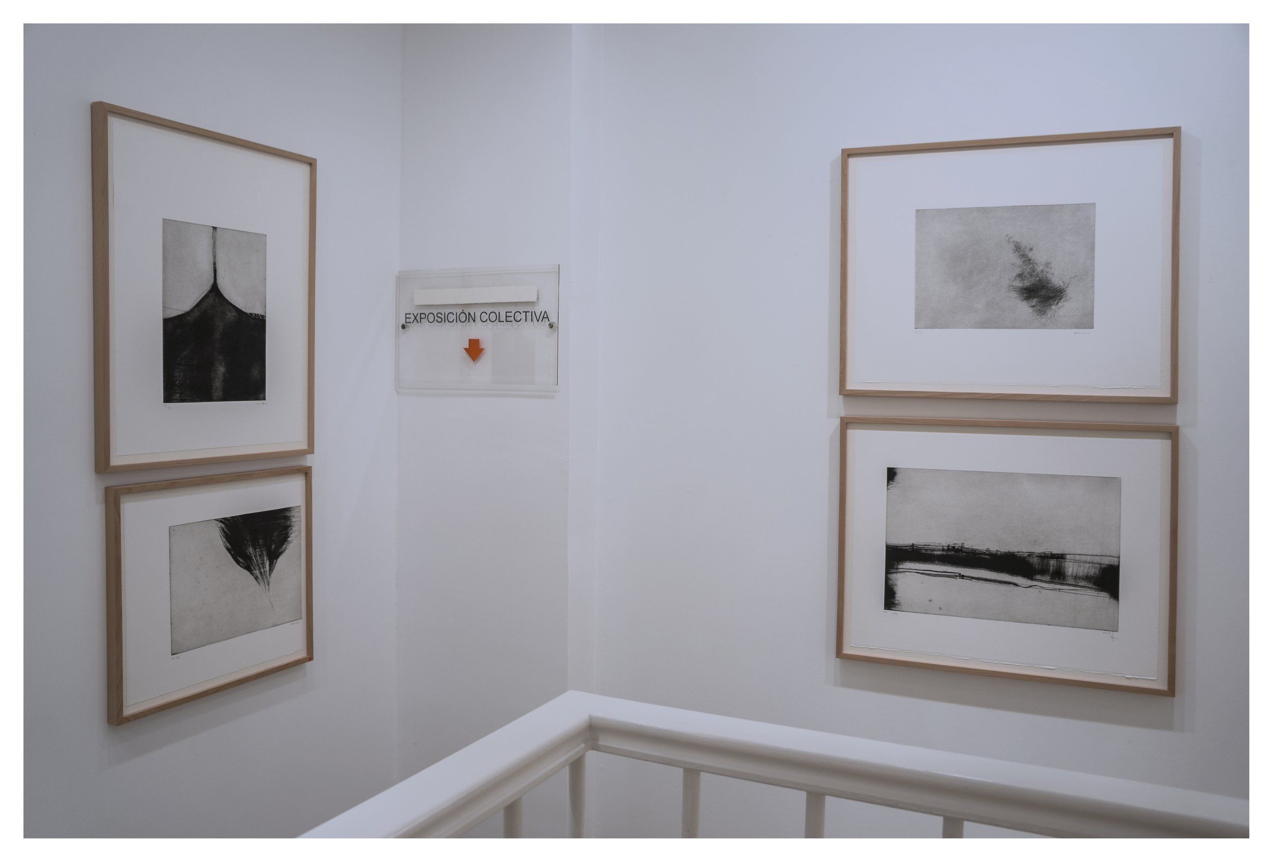 Grafiske trykk utviklet under arbiedsoppholdet hos Litografías Viña, Gijón 2013. Foto: Ana Muller Lasa