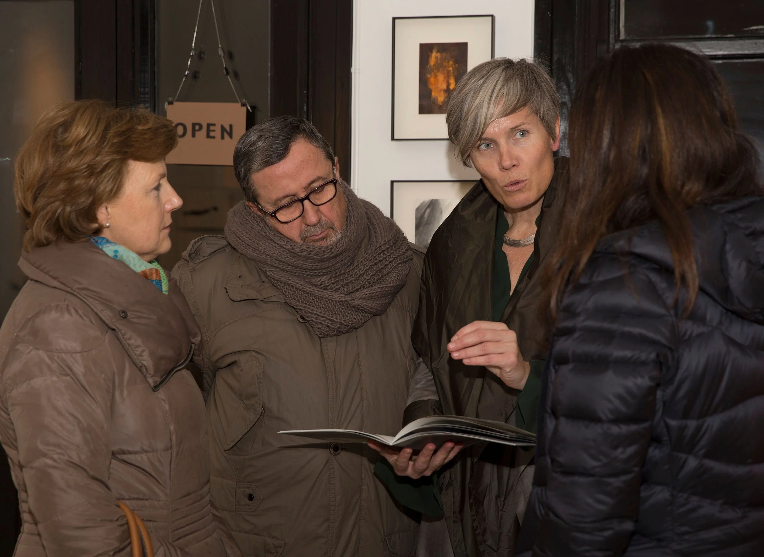 Det var en ære å ta imot Spanias ambassadør i Norge Sr. Antonio López Martínez, hans nydelige kone og Kulturattaché Sra. Mencia Manso de Zuñiga på ORGANICIDAD.   Foto: Aminah Cittadella Jacobsen