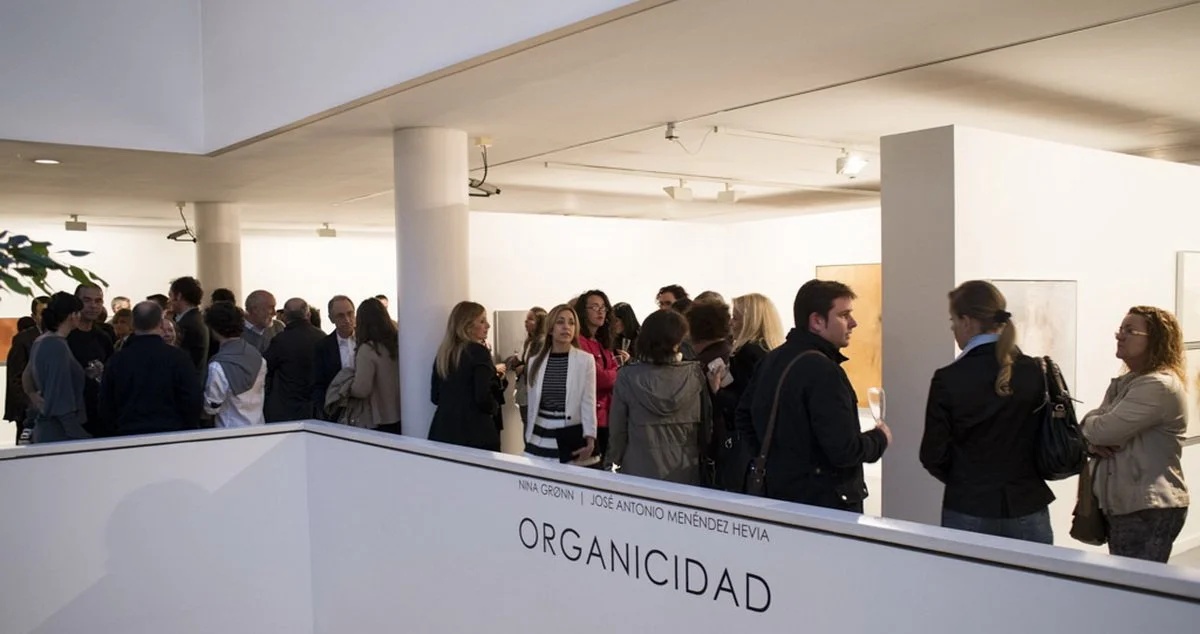 Vernissage ORGANICIDAD Museo Barjola, Gijón.  Foto: Fernándo González