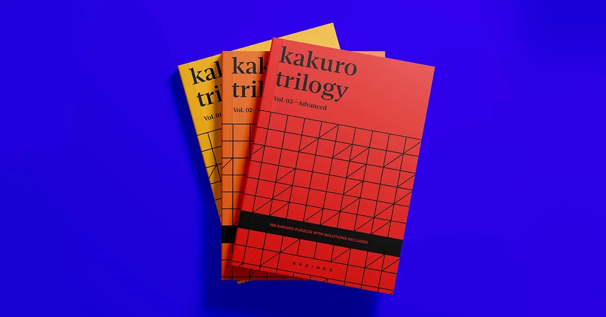 Kakuro Trilogy: Three Volumes Built for Every Level of Solver