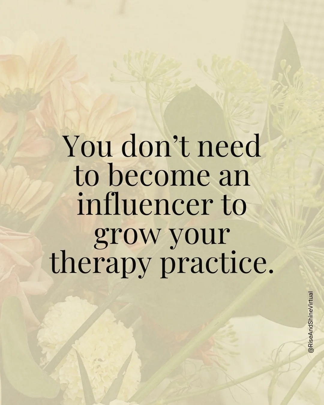 I think a lot of therapists and mental health coaches quietly feel behind.

Not because they aren&rsquo;t capable. But because they&rsquo;re measuring themselves against accounts that were never meant to be the standard.

You don&rsquo;t have to buil