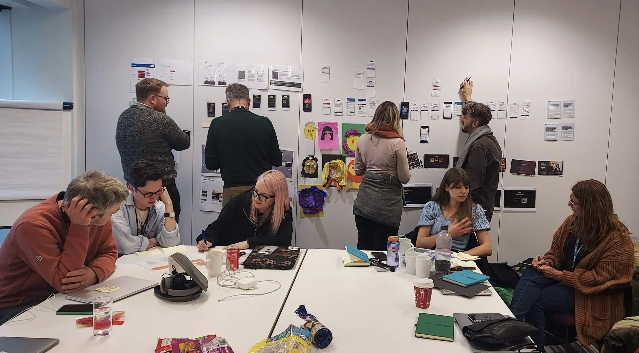 Em hosting a workshop