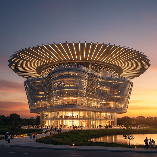 Biomimetic Tree Hotel/Community Hub_B