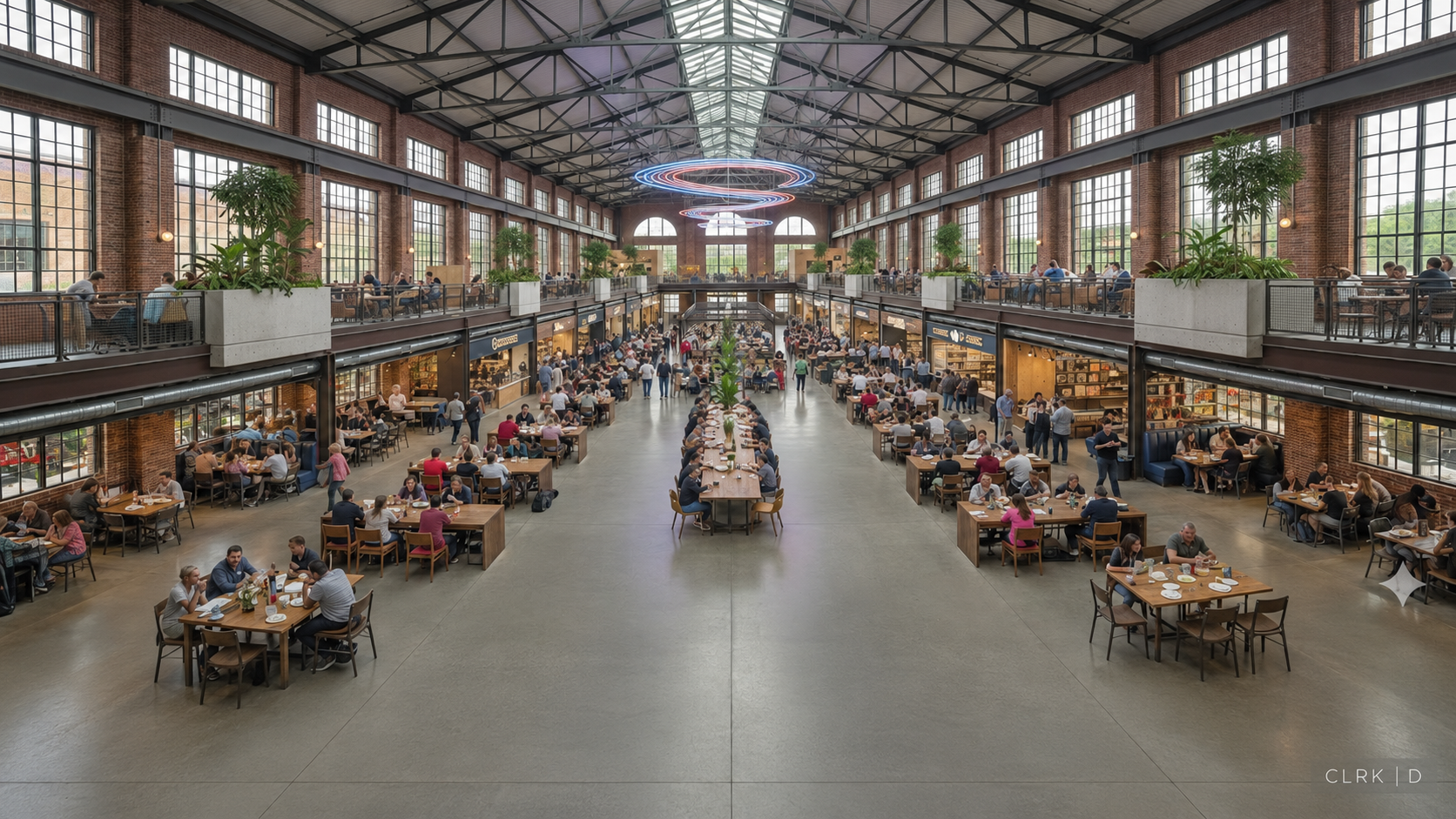Ironworks Mixed-Use | Large Dining