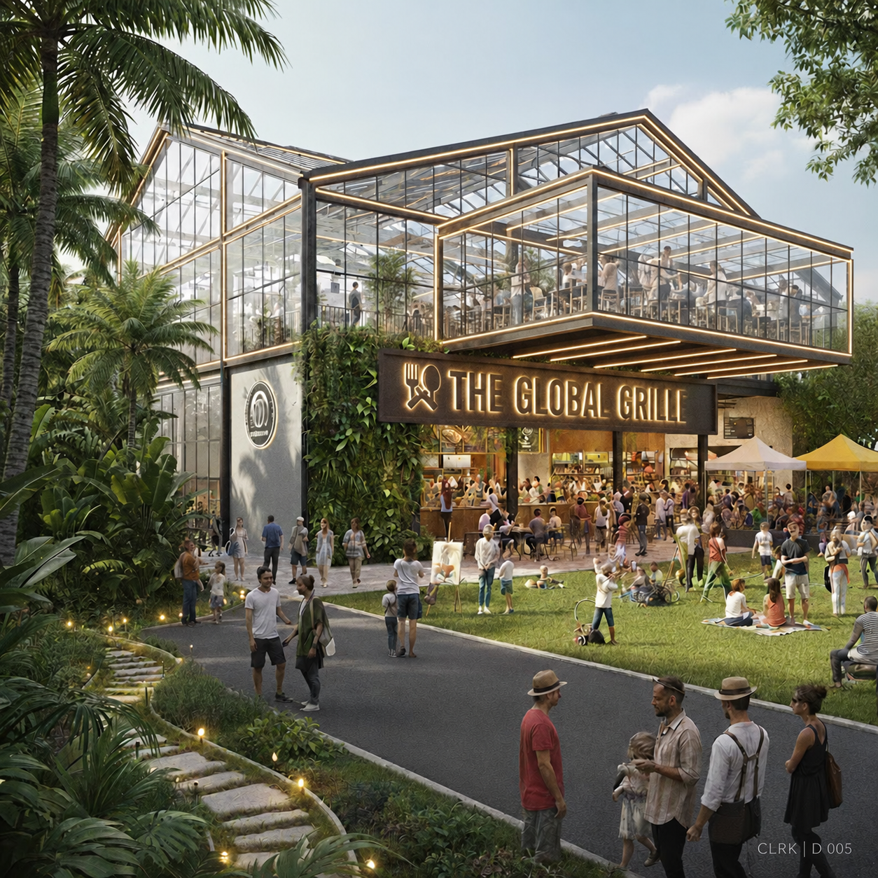 GreenHaus Food Hall | Exterior