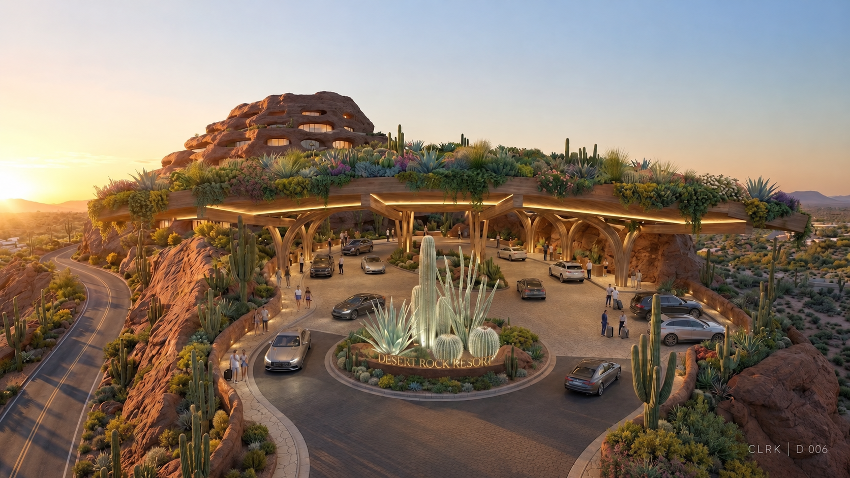 Desert Rock Resort | Living Carport_A