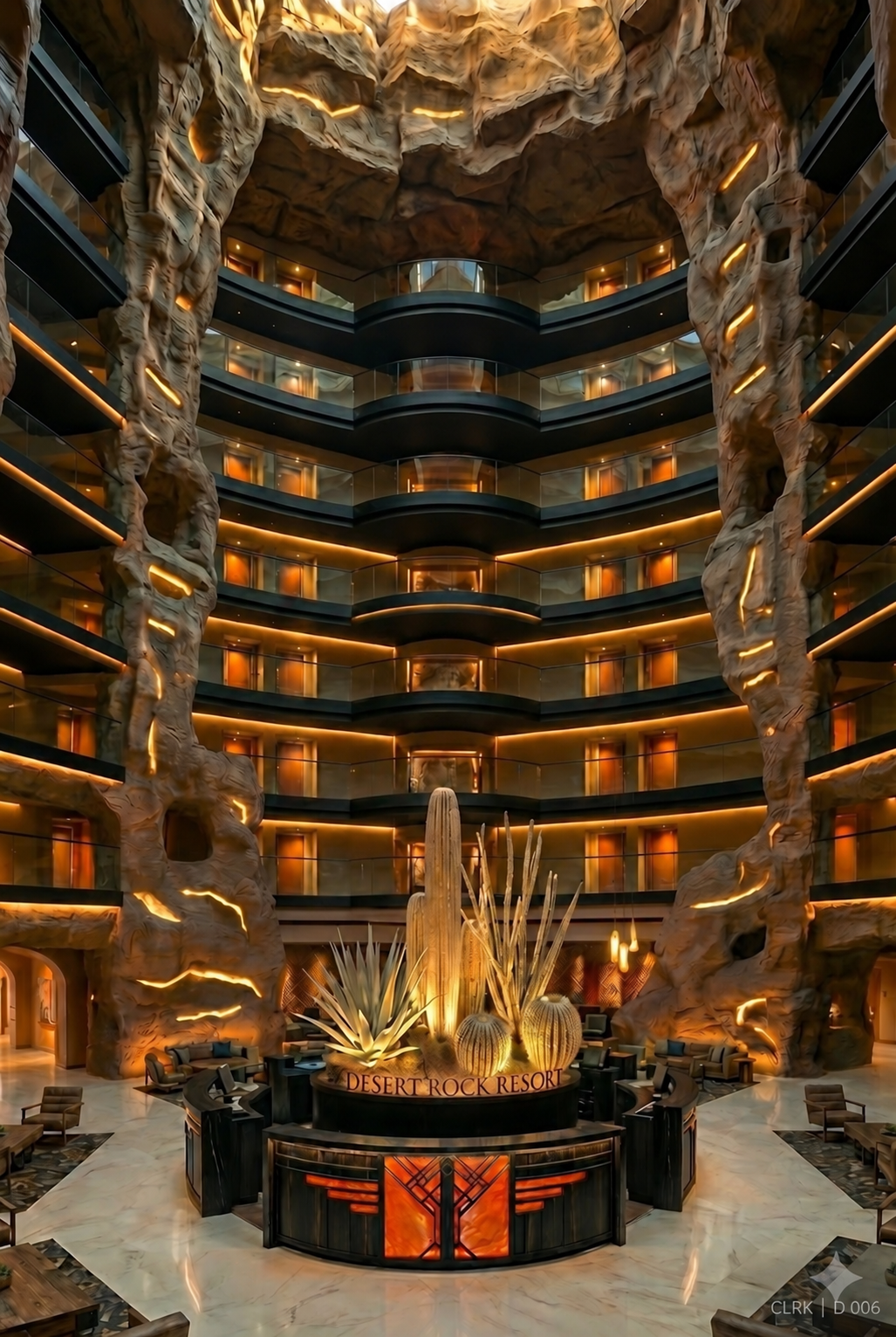 Desert Rock Resort | Main Lobby