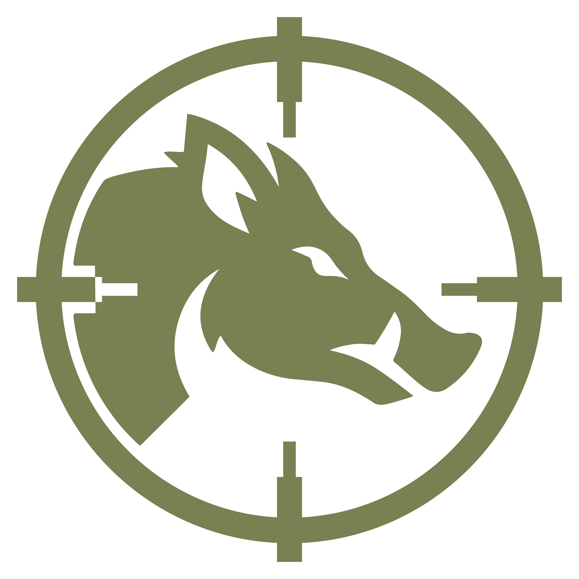 A stylized olive green timing clock icon with an arrow pointing counterclockwise.
