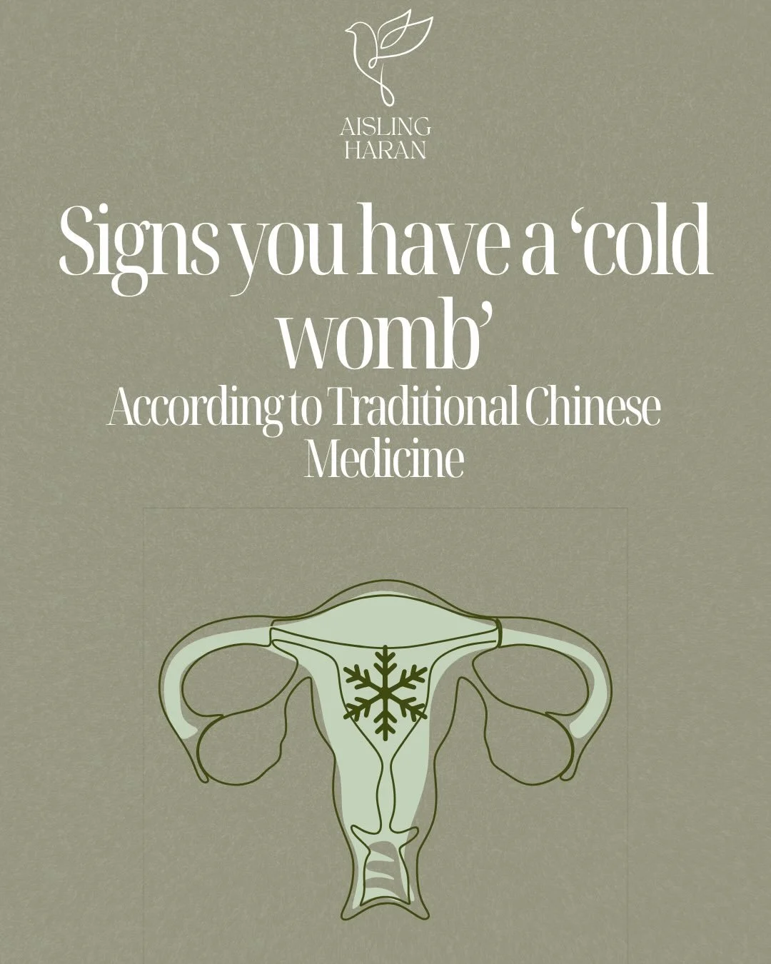 Cold during your cycle? Always reaching for heat?

In Traditional Chinese Medicine, this may be described as a &ldquo;cold womb&rdquo; pattern.

A cold womb is a result of a deficiency in yang (warming) energy often driven by lifestyle habits such as