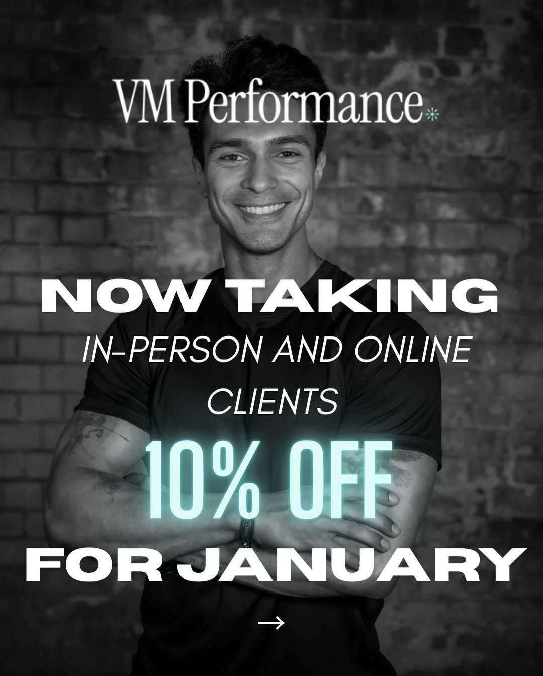 If you want 2026 to look different, your training probably needs to be different too.

To kick things off, I&rsquo;m offering 10% off all:

&bull; In-person personal training
&bull; Online coaching
&bull; eBook guides

⏳ Offer ends 1 January.

Use co