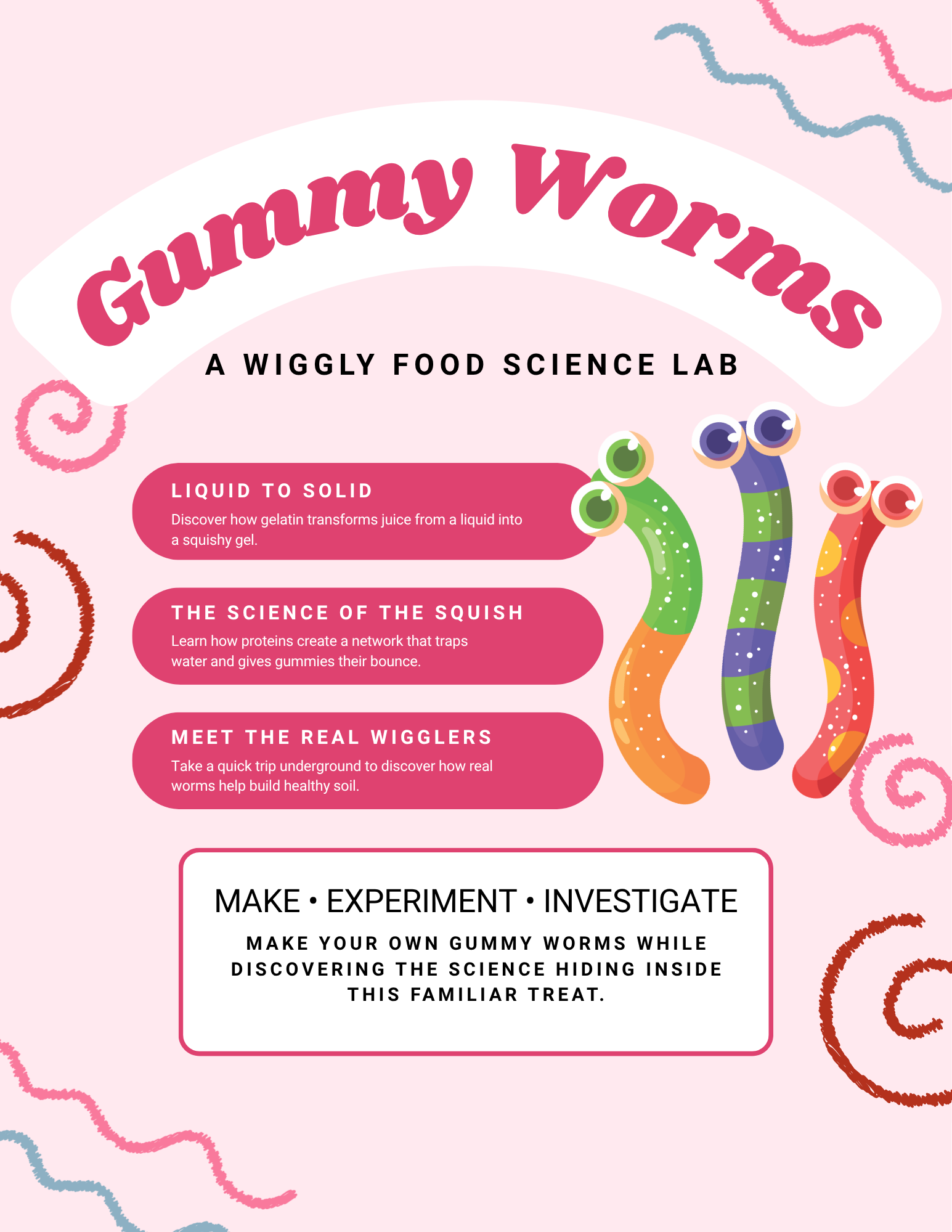 Gummy Worms: A Wiggly Food Science Lab | Oct. 30