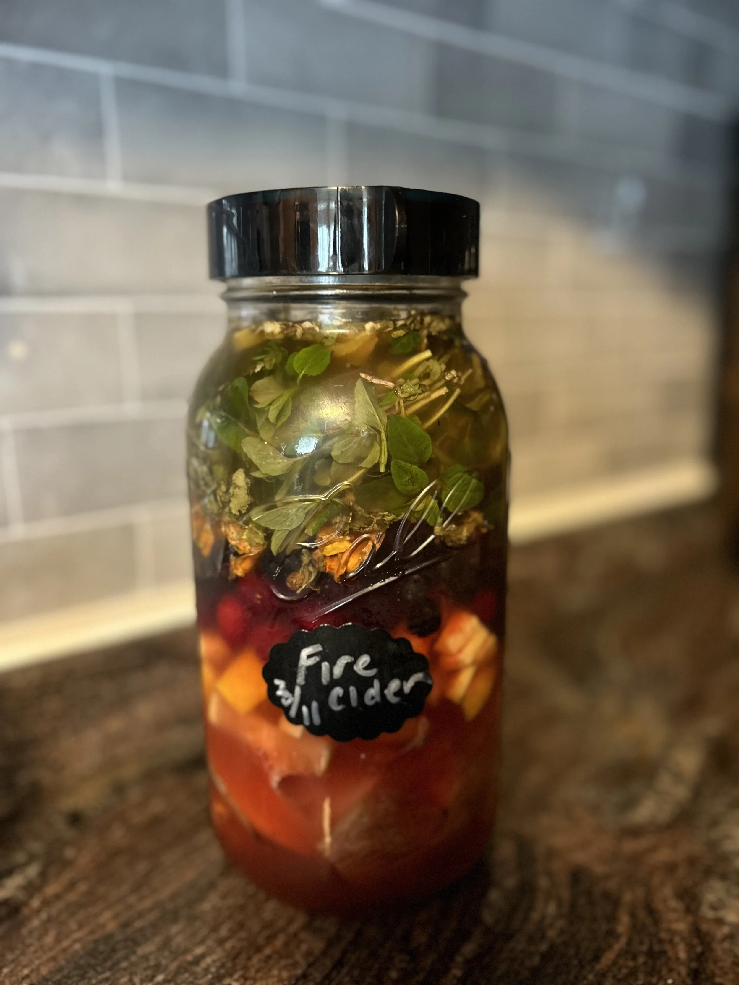 Fire Cider Take-Home Kit Friday Sept 18th
