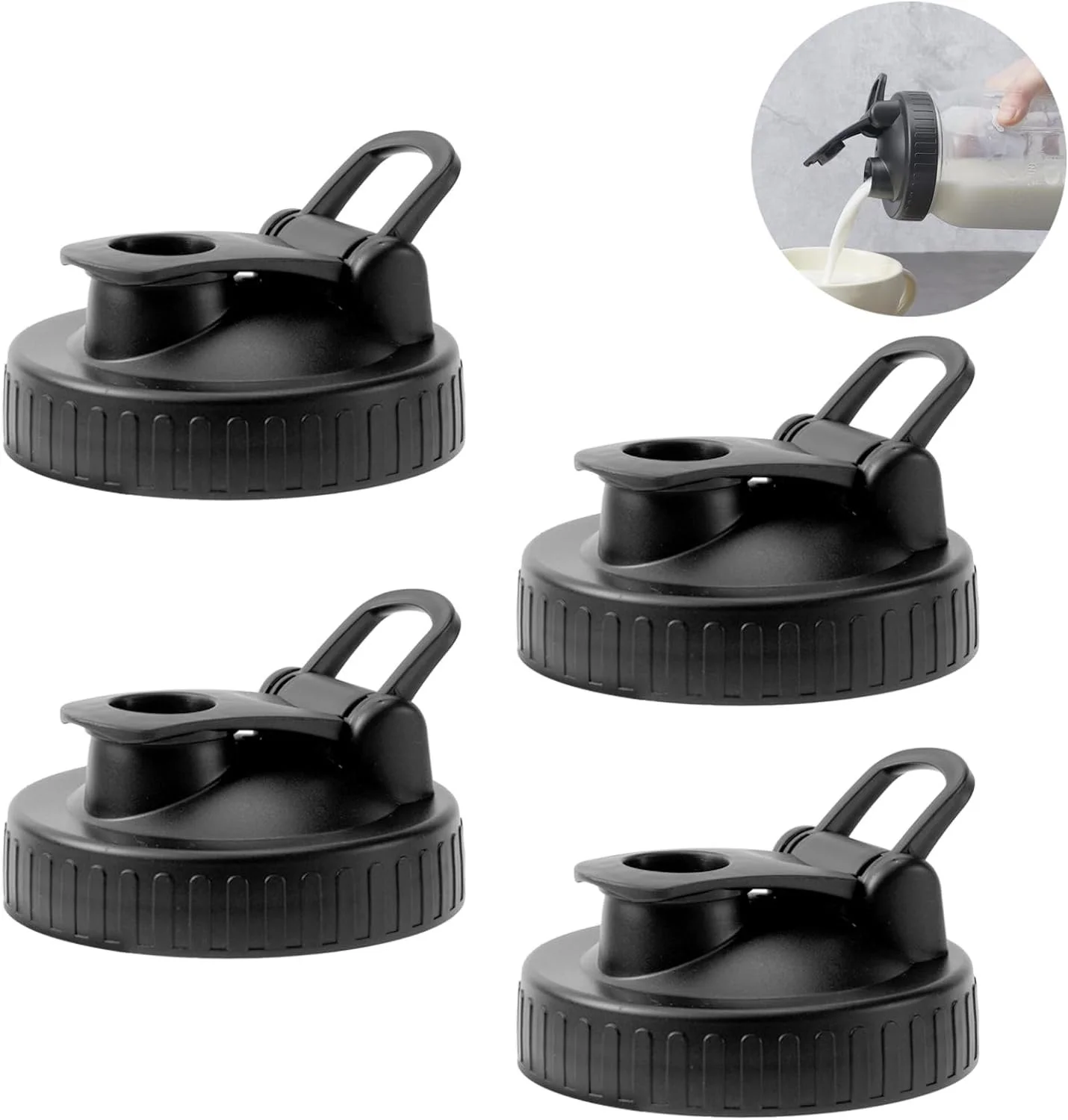 Pour Spout Lids for Ball Regular Mouth Mason Jars