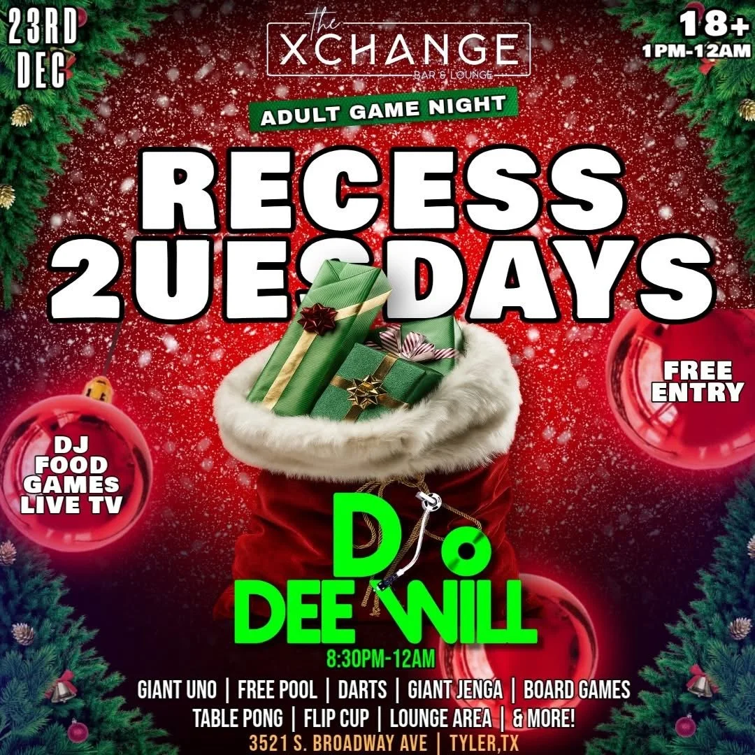 Recess Tuesdays &amp; $2 Hot dogs all day 